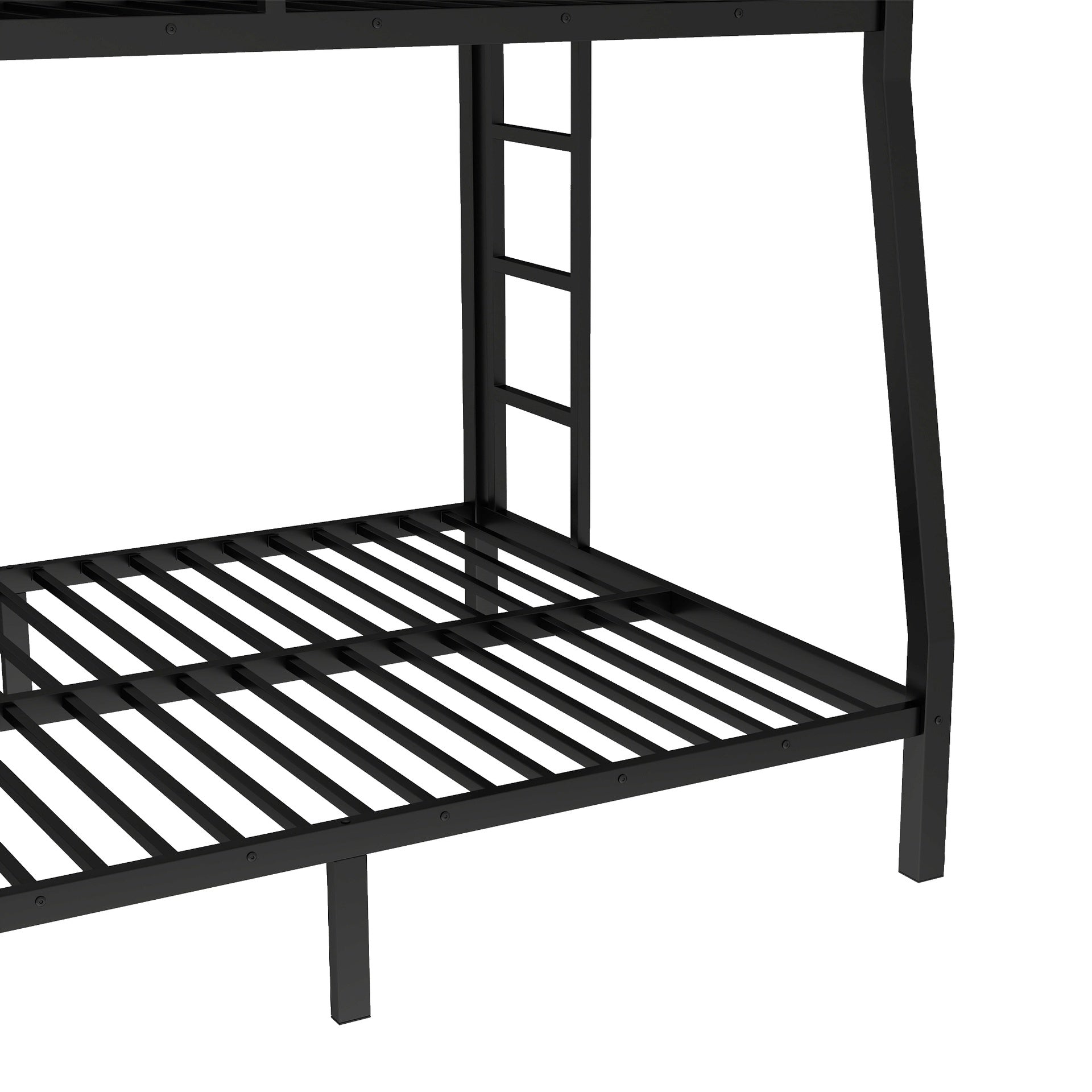 Metal Full XL over Queen Bunk Bed for Teens and Adults,Space-Saving/Noise Reduced/No Box Spring Needed