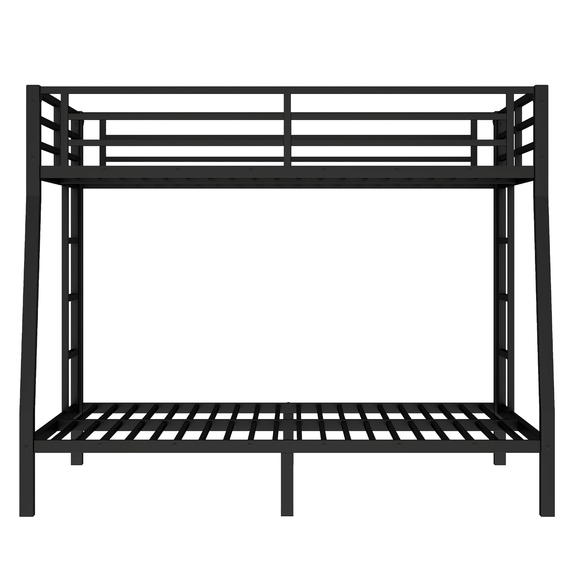 Metal Full XL over Queen Bunk Bed for Teens and Adults,Space-Saving/Noise Reduced/No Box Spring Needed