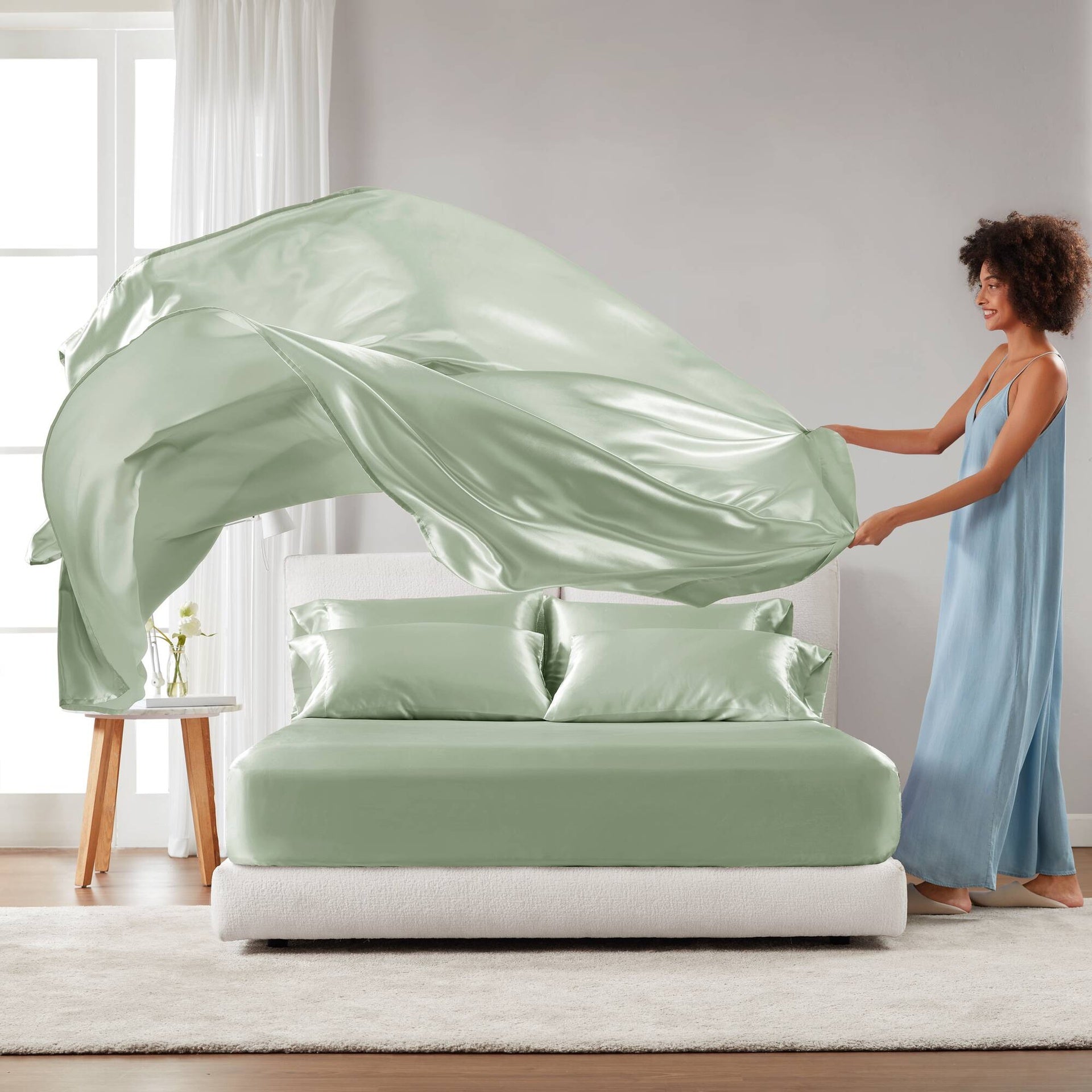 Satin Luxury Sheet Set King