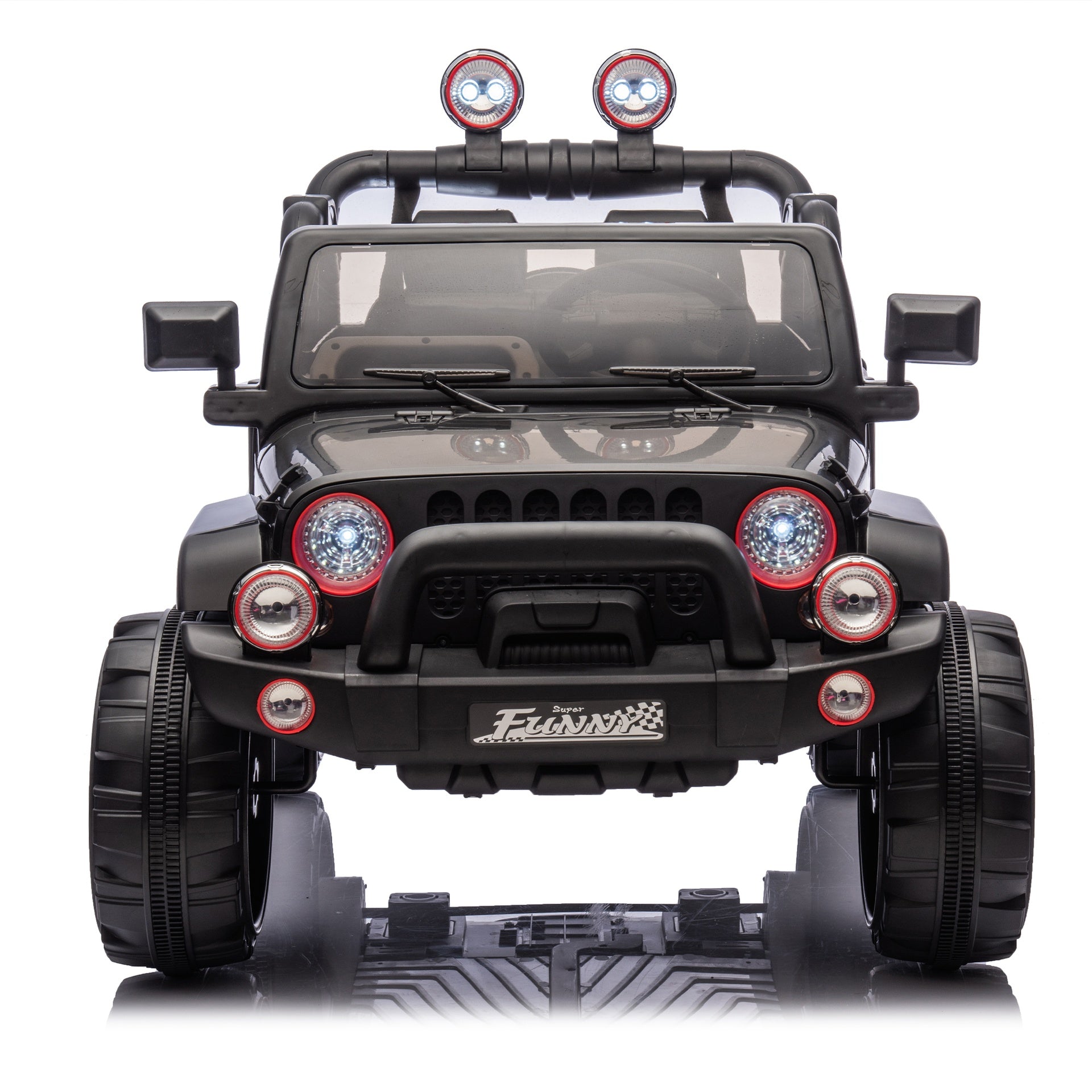24V Kids Ride On Electric Car W/Parents Control,Seat width 20in,2WD,Rear suspension,Trunk storage,Portable pull rod,Light&Searchlight,Bluetooth,USB,Provide a speed of 2.5-4MPH for Kids Aged 3-8.