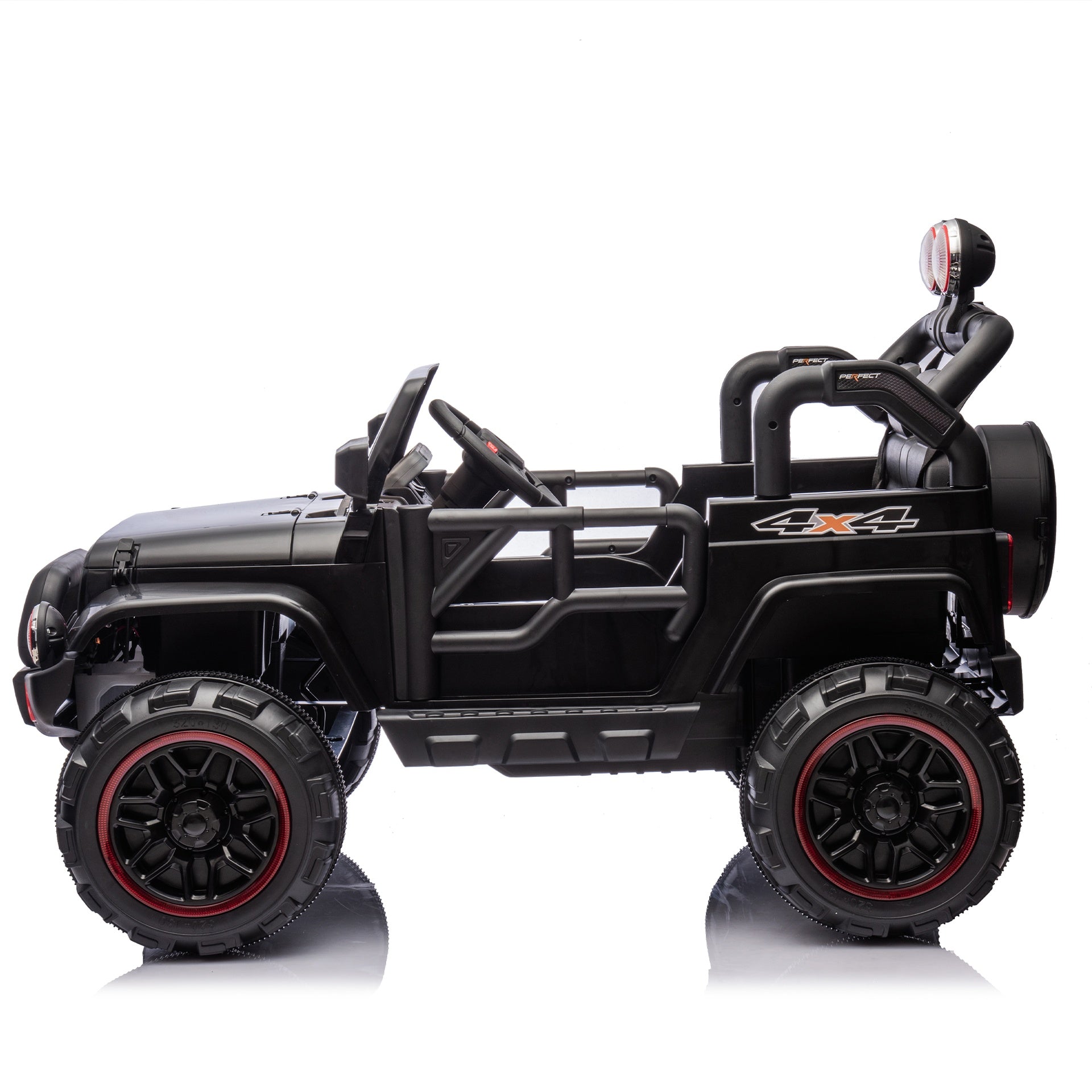 24V Kids Ride On Electric Car W/Parents Control,Seat width 20in,2WD,Rear suspension,Trunk storage,Portable pull rod,Light&Searchlight,Bluetooth,USB,Provide a speed of 2.5-4MPH for Kids Aged 3-8.