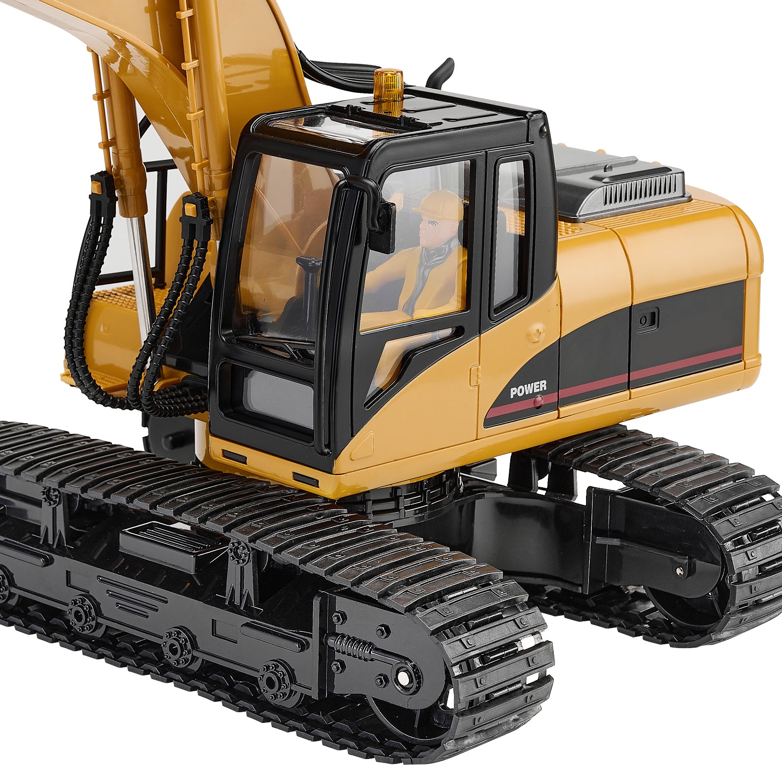 Remote Control Excavator Toy 15 Channel 1:14 Scale RC Excavator Digger for Kids