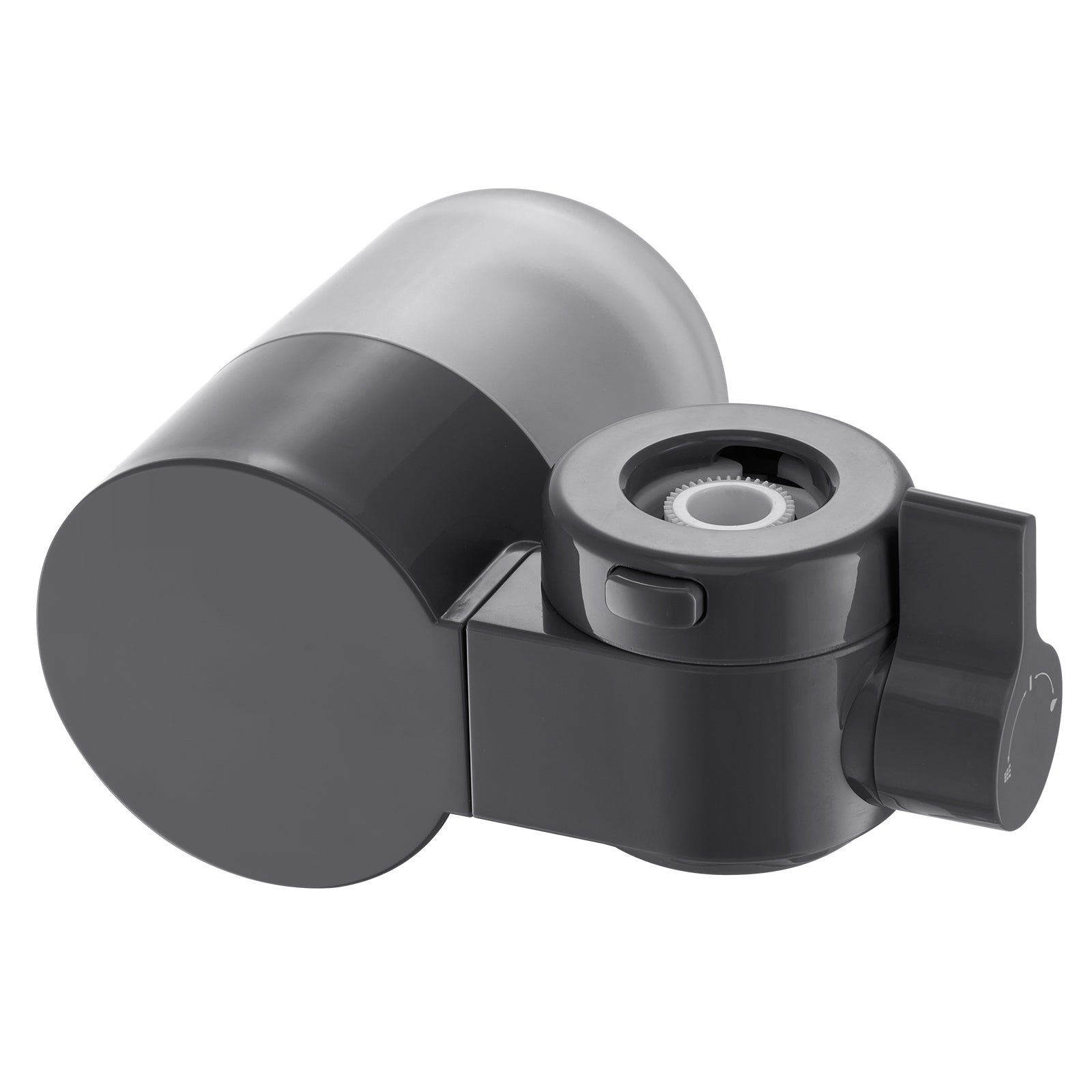 Faucet Mount Water Filter Sink Water Purifier for Kitchen Horizontal Gray