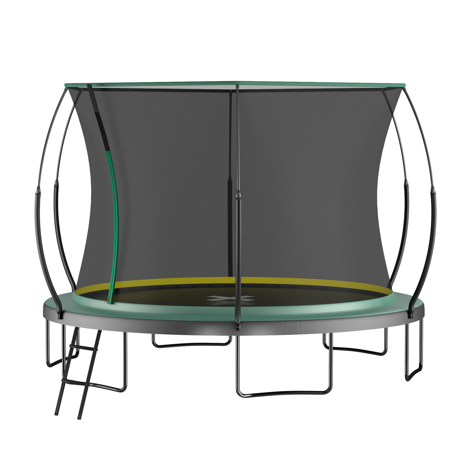 YC 14FT Springfree no Gap Trampoline- Green