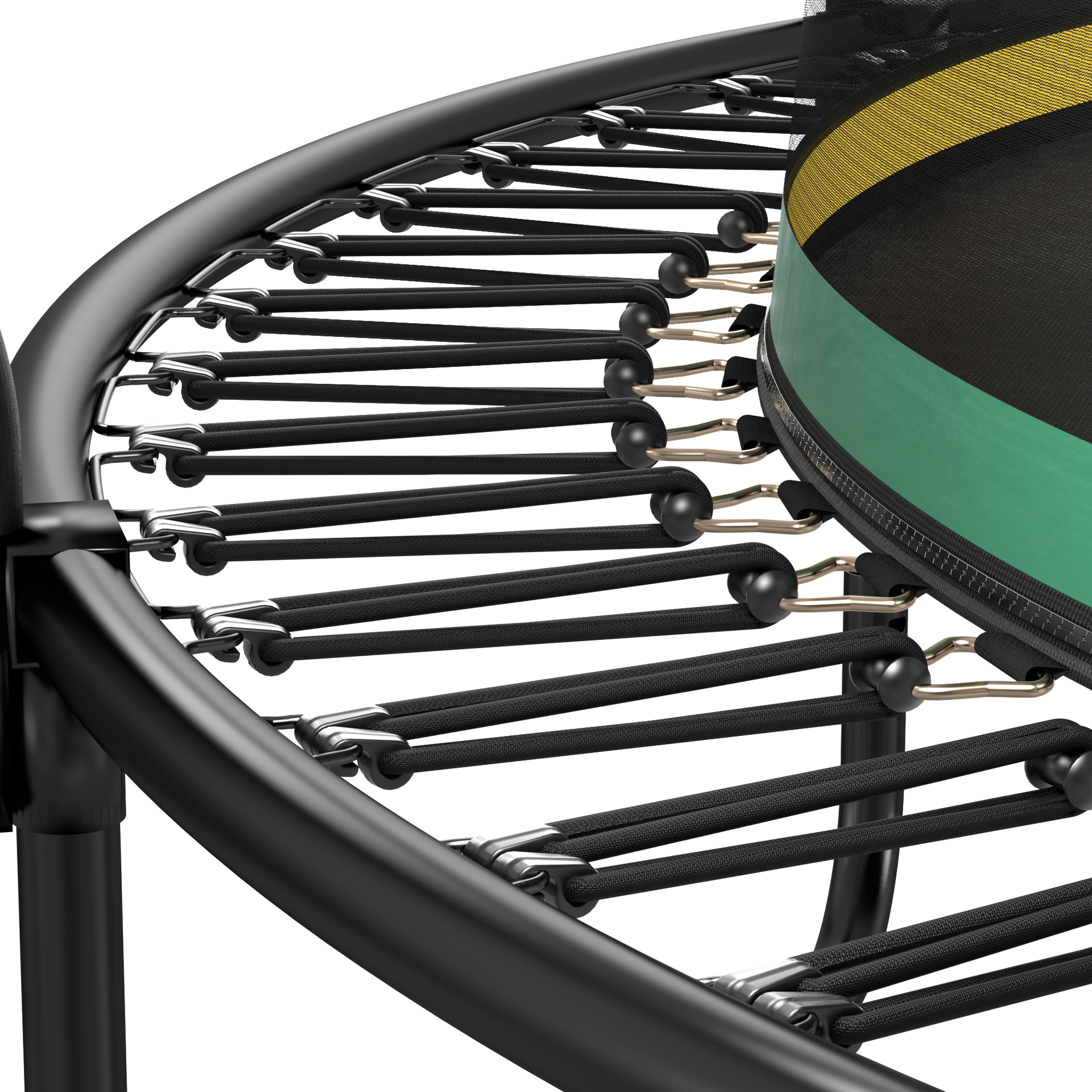YC 14FT Springfree no Gap Trampoline- Green