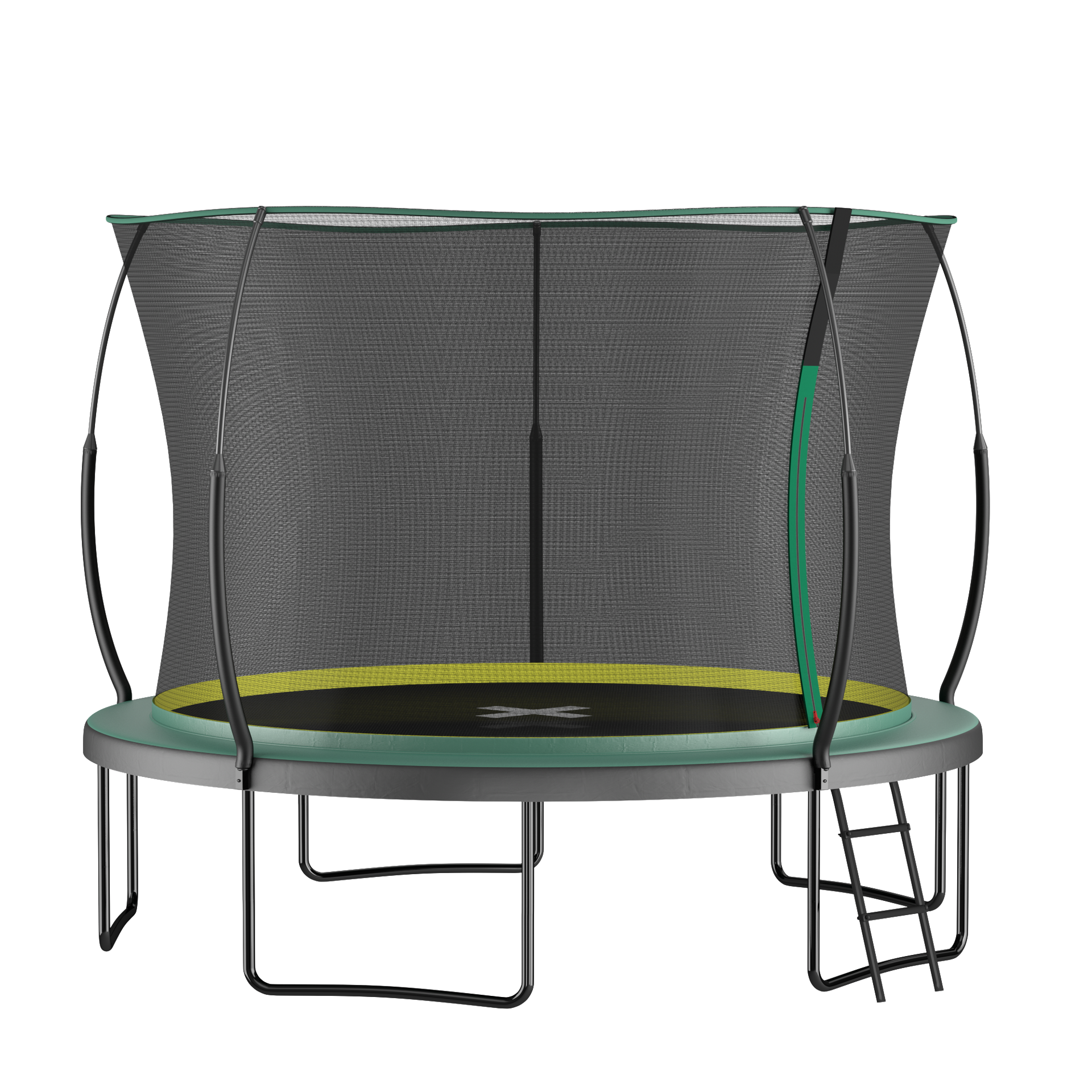YC 14FT Springfree no Gap Trampoline- Green