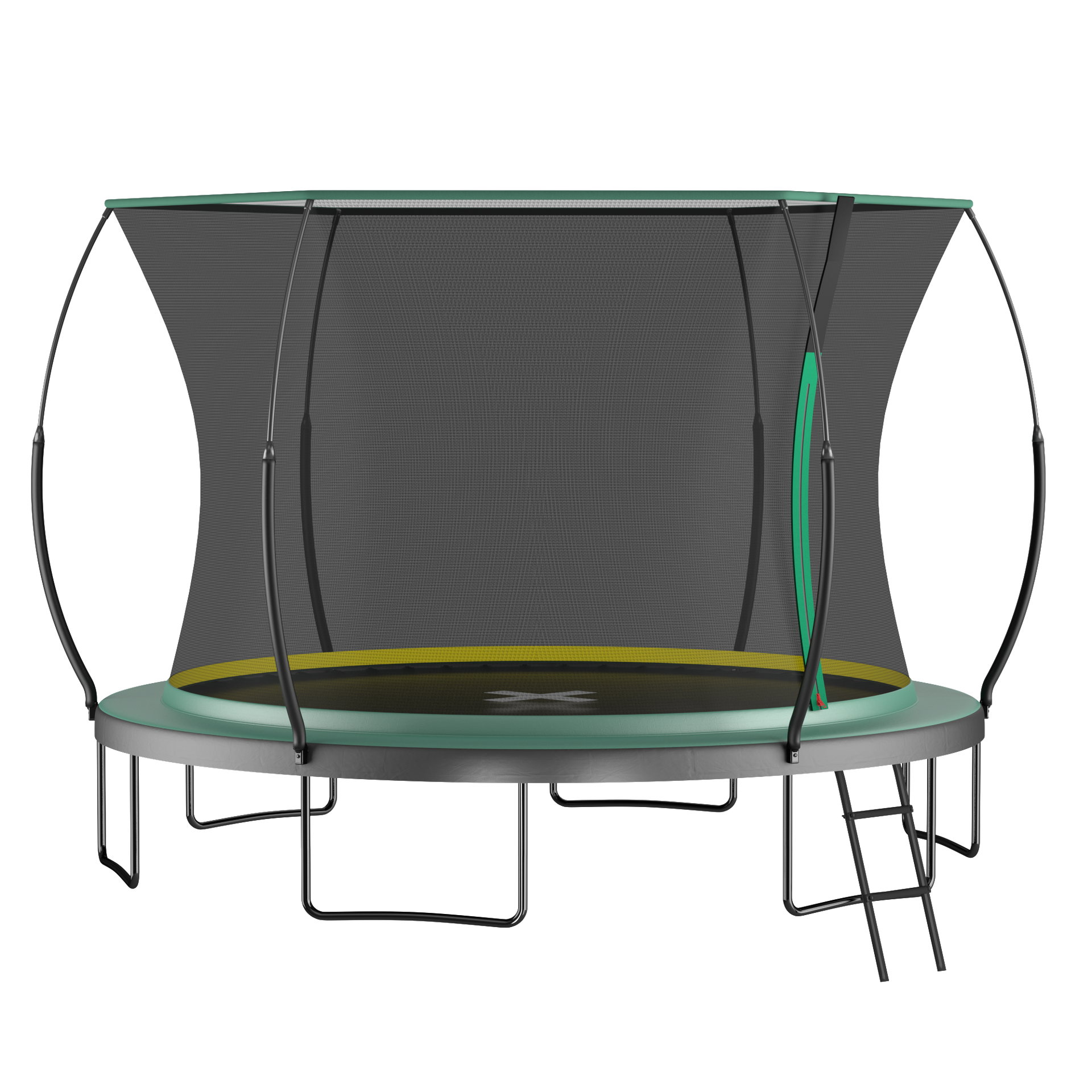 YC 14FT Springfree no Gap Trampoline- Green