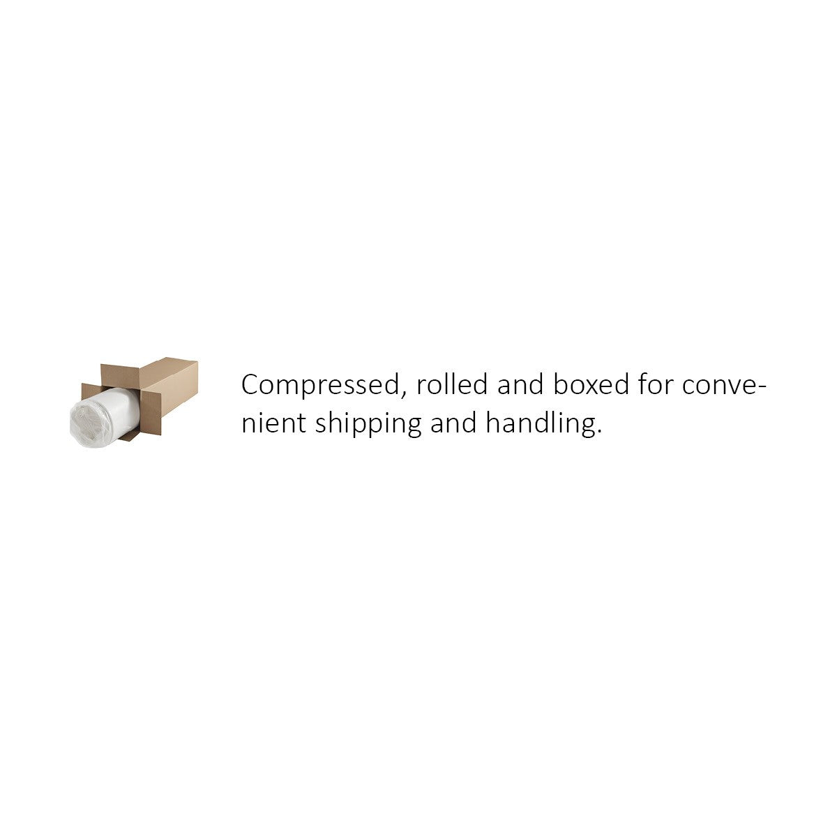 6-inch Twin Size Bed Mattress Gel-Infused Memory Foam Mattress, Firm, White, Mattress in a Box