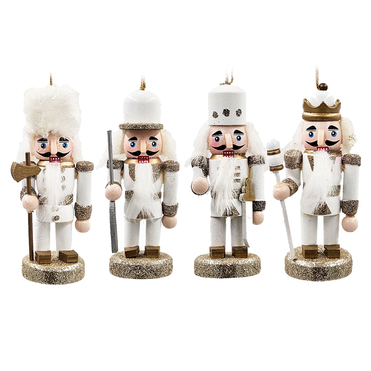 S/4 3.9" Nutcraker Ornaments