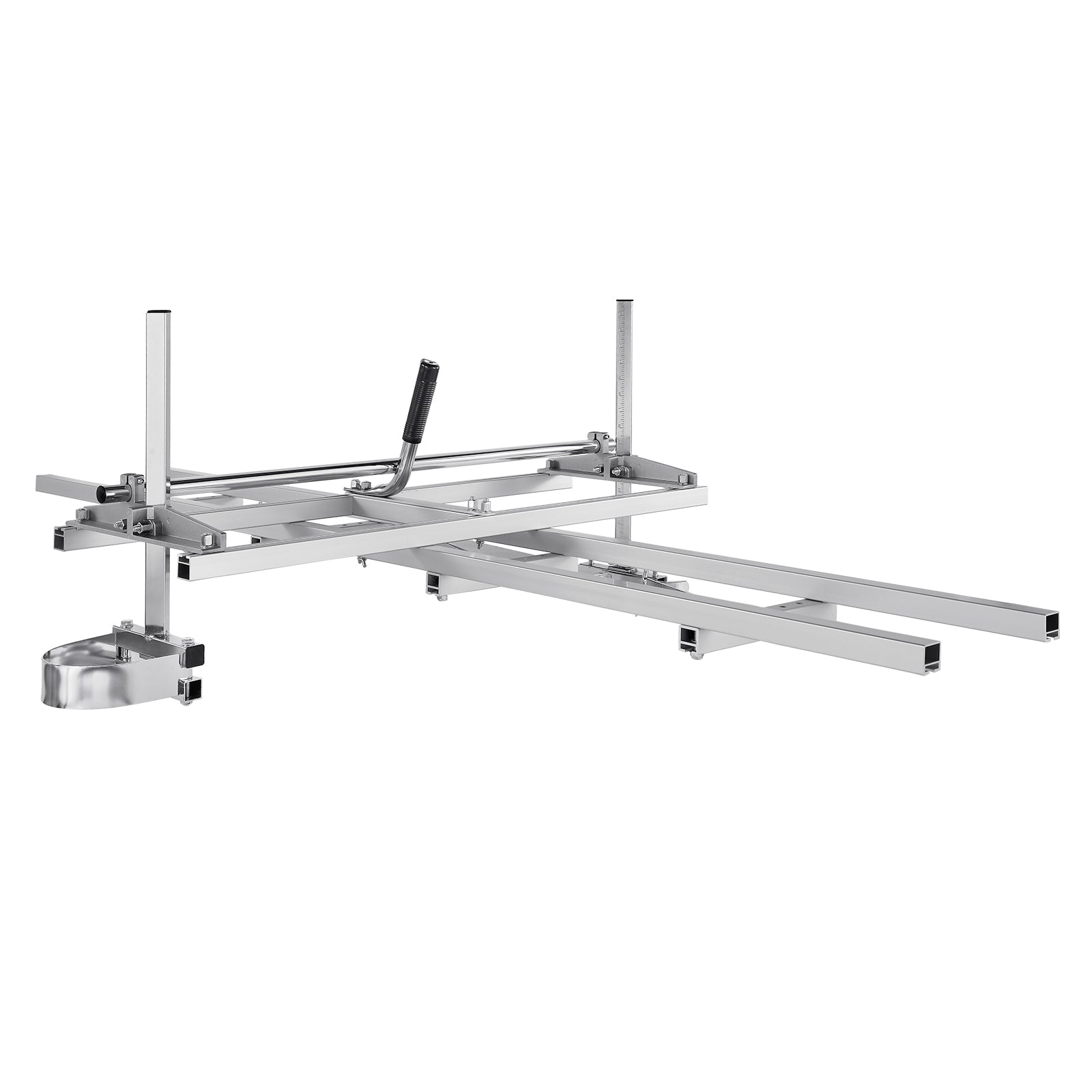 Chainsaw Mill and Rail Mill Guide System, Portable Sawmill 14"-36" Guide Bar, 9ft Aluminum Saw Milling Rail Guide with Chainsaw Planking Mill for Woodworkers and Carpenters