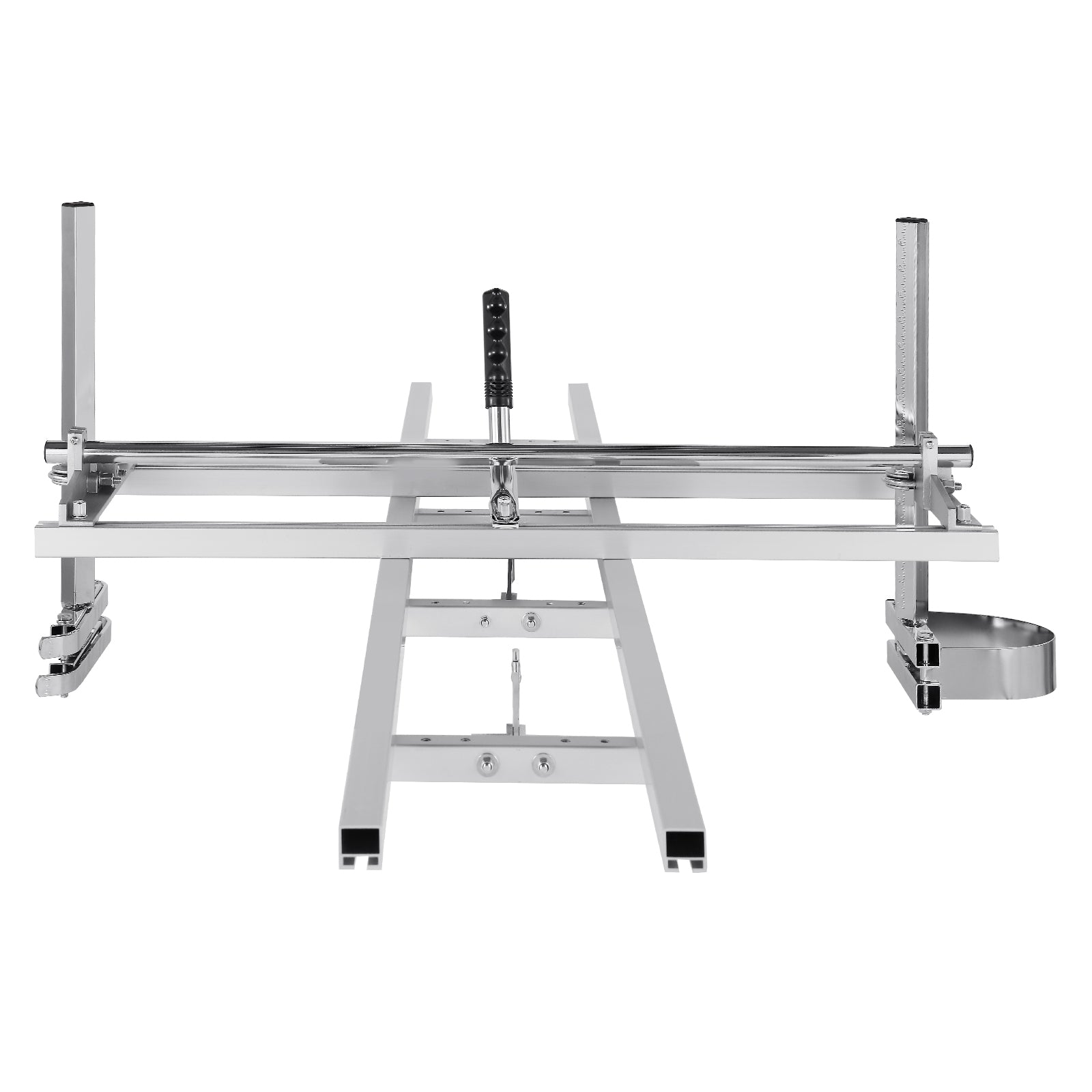 Chainsaw Mill and Rail Mill Guide System, Portable Sawmill 14"-36" Guide Bar, 9ft Aluminum Saw Milling Rail Guide with Chainsaw Planking Mill for Woodworkers and Carpenters