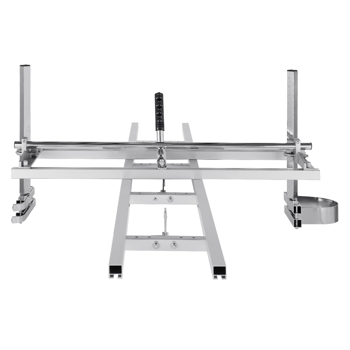 Chainsaw Mill and Rail Mill Guide System, Portable Sawmill 14"-36" Guide Bar, 9ft Aluminum Saw Milling Rail Guide with Chainsaw Planking Mill for Woodworkers and Carpenters