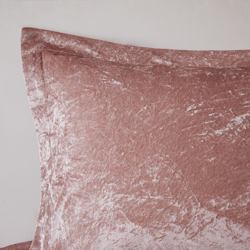 King/Cal King Velvet Comforter Set with Throw Pillow