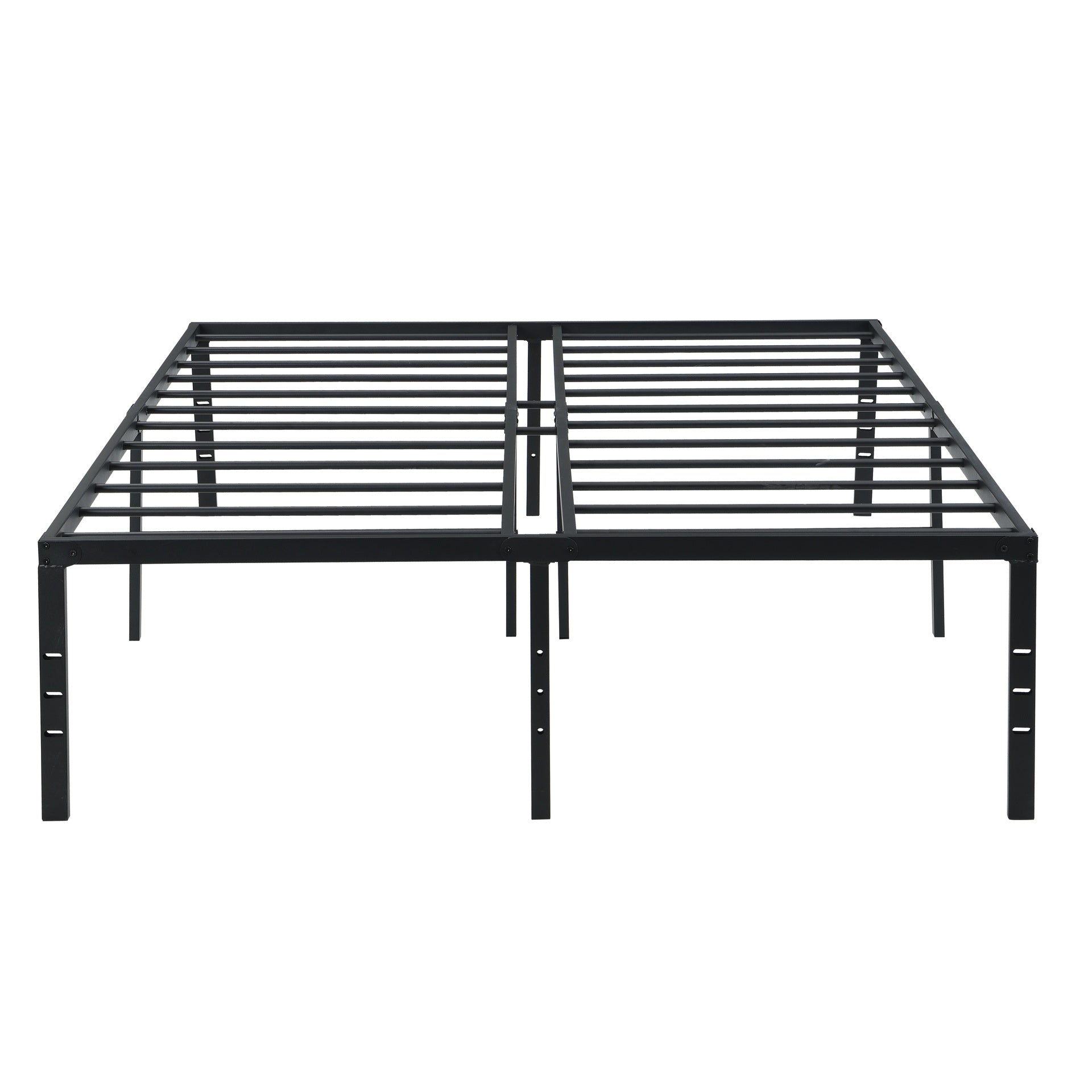 Queen Size Bed Frame , Heavy Duty Metal Bed Frame , Quick & Easy Assembly, No Noise, Black