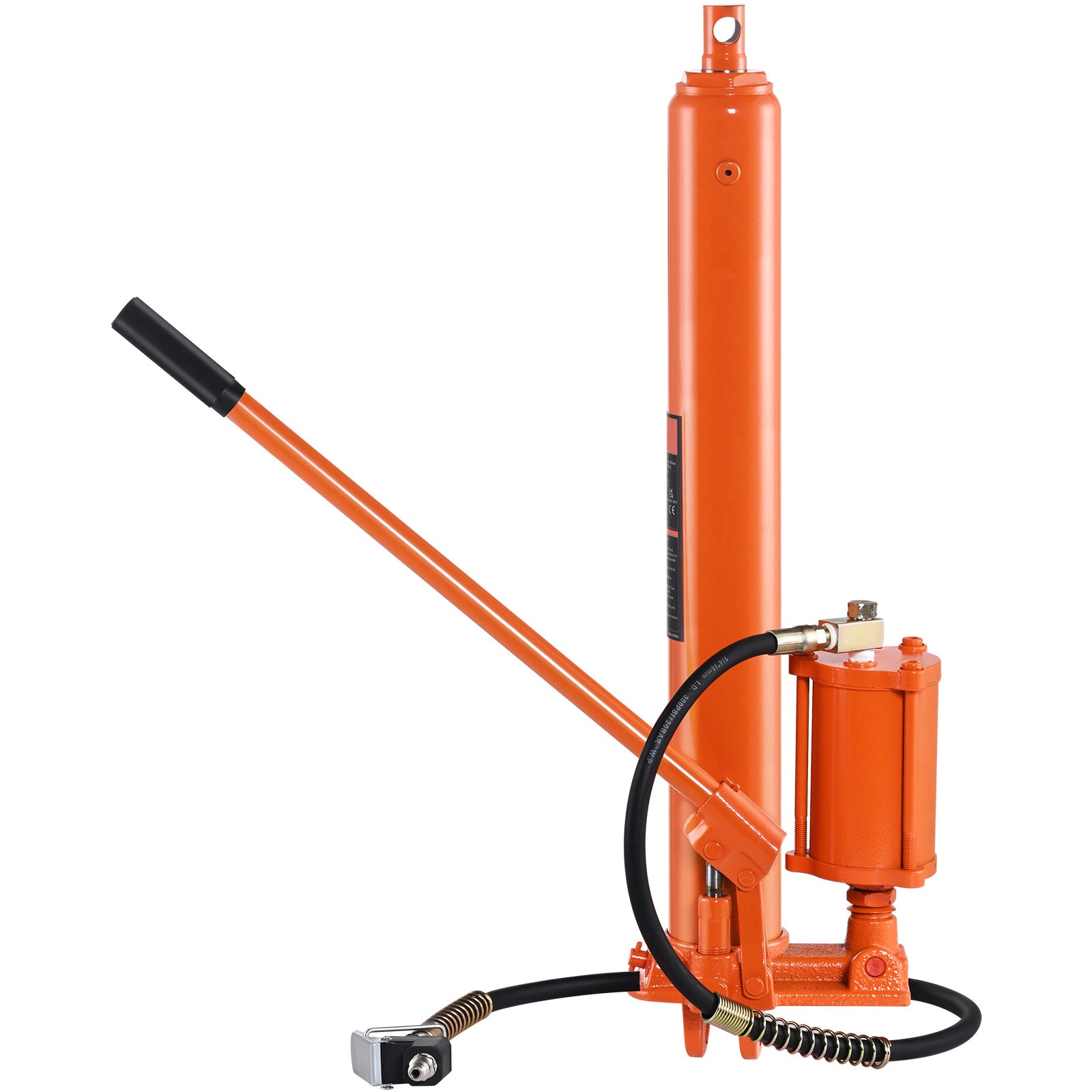 Hydraulic Long Ram Jack 8Ton Clevis Base Engine Hoist Cylinder Single Pump
