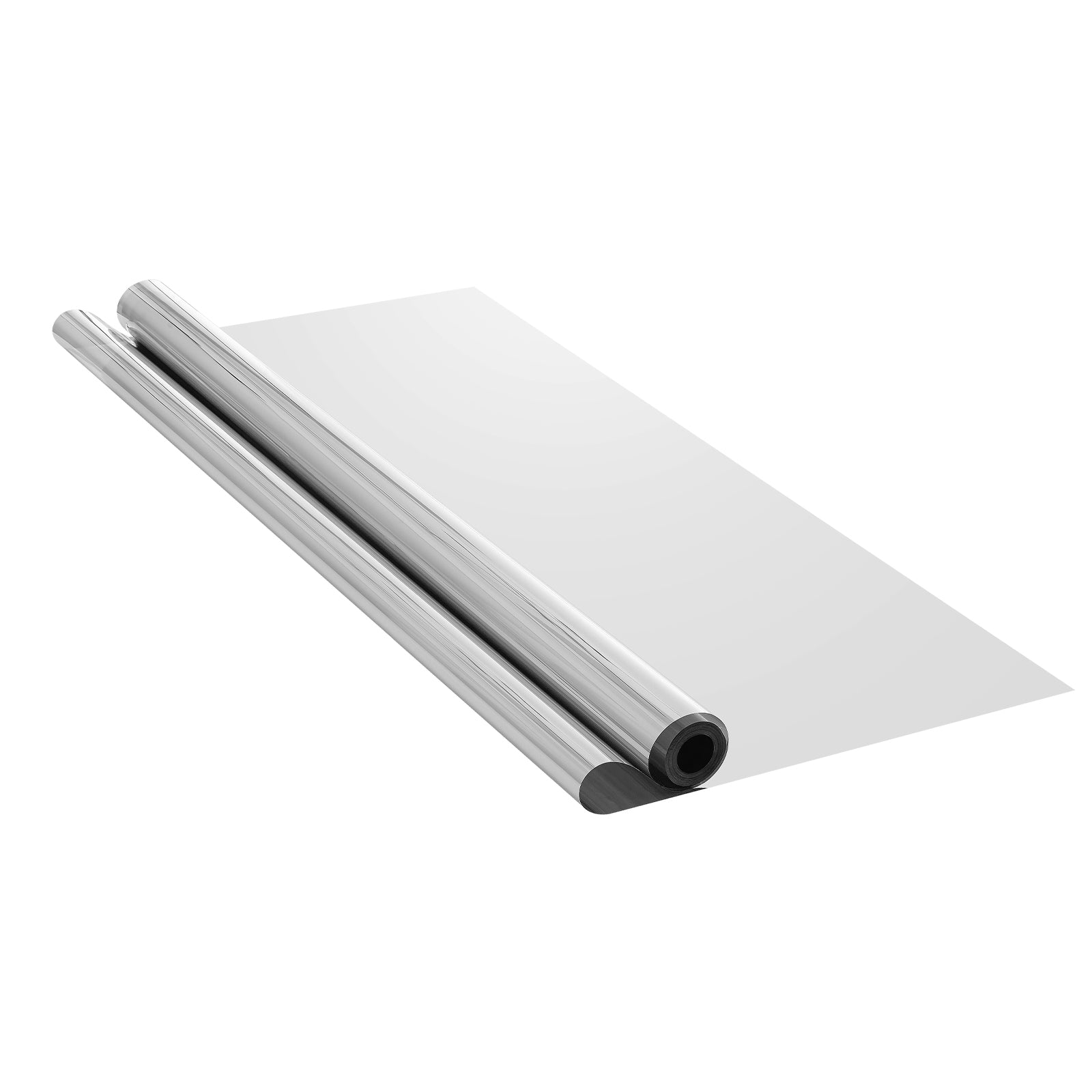One Way Privacy Window Film Daytime Sticker Tint Self-Adhesive Silver
