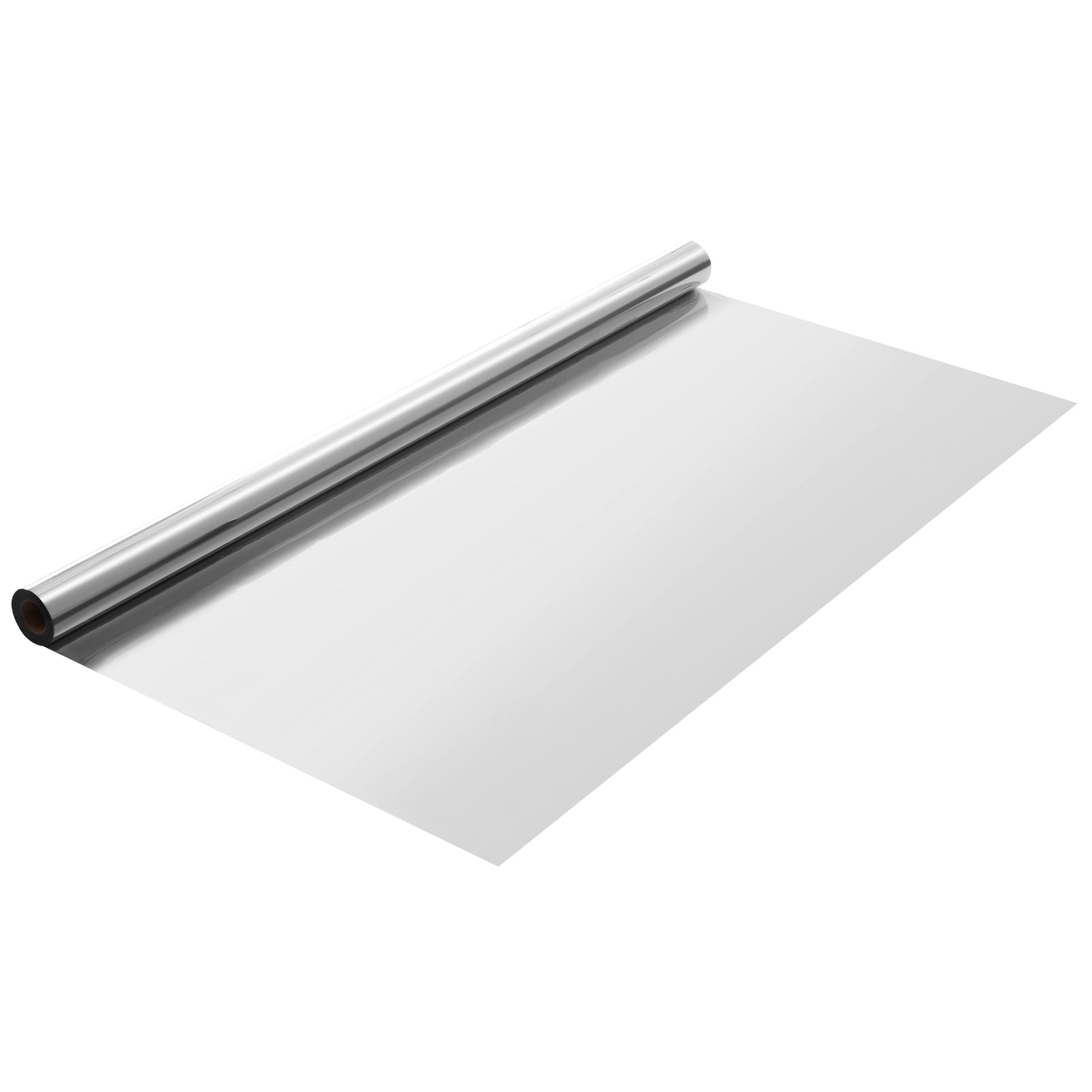 One Way Privacy Window Film Daytime Sticker Tint Self-Adhesive Silver
