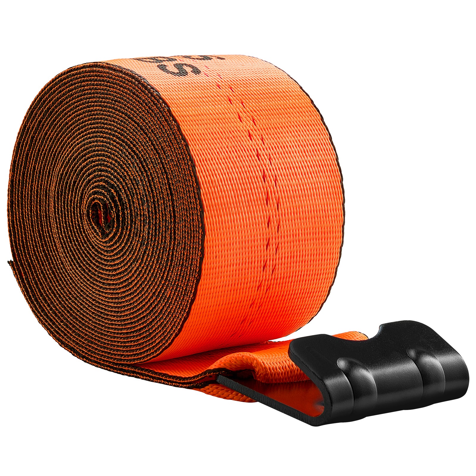Winch Straps Truck Straps 4 in x 30 ft with Flat Hook for Towing 10 Pack