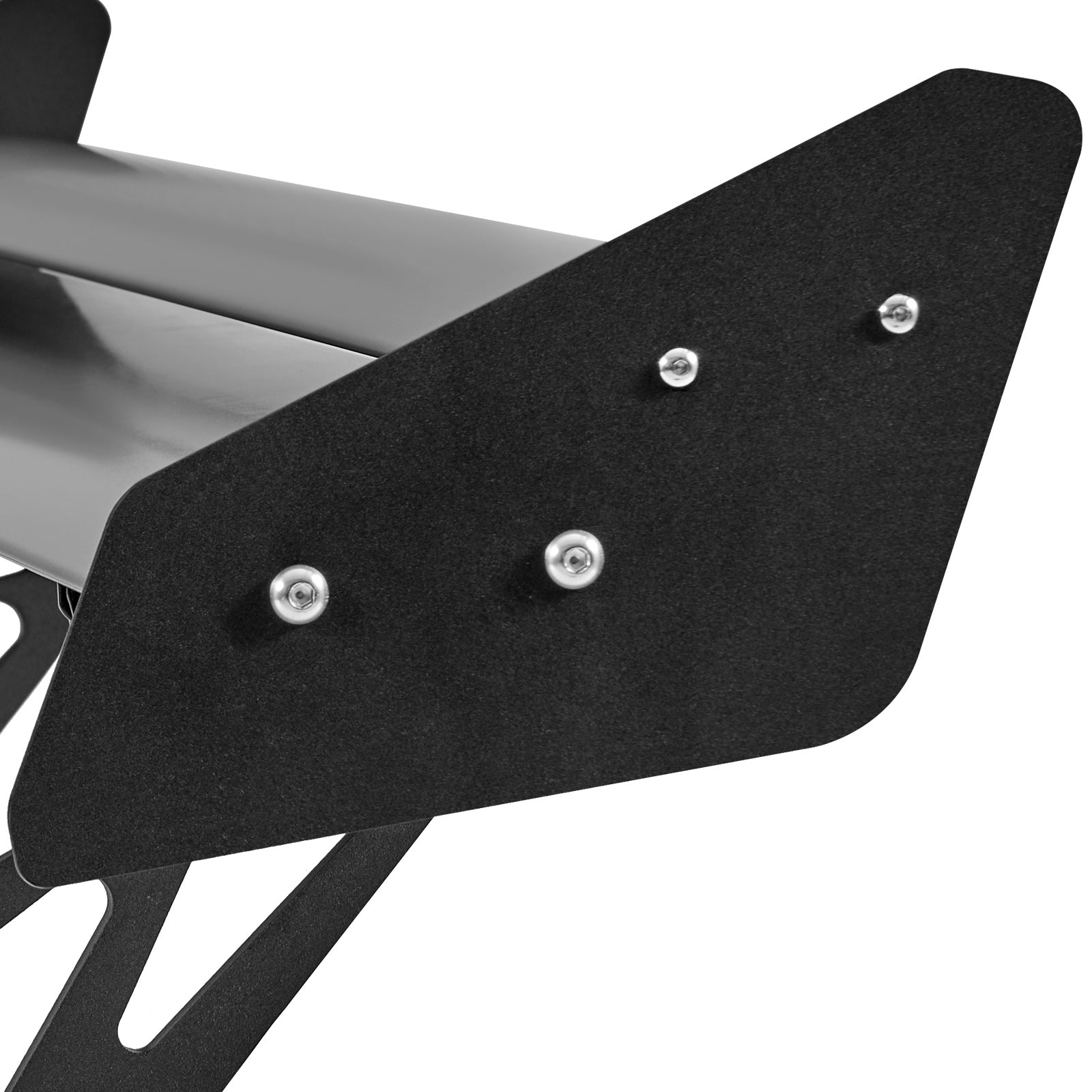 GT Wing Car Spoiler, 53.1 inch Universal Spoiler with Double Deck, Adjustable Lightweight Aluminum, Car Rear Spoiler Wing, Racing Spoiler BGW/JDM Drift Black