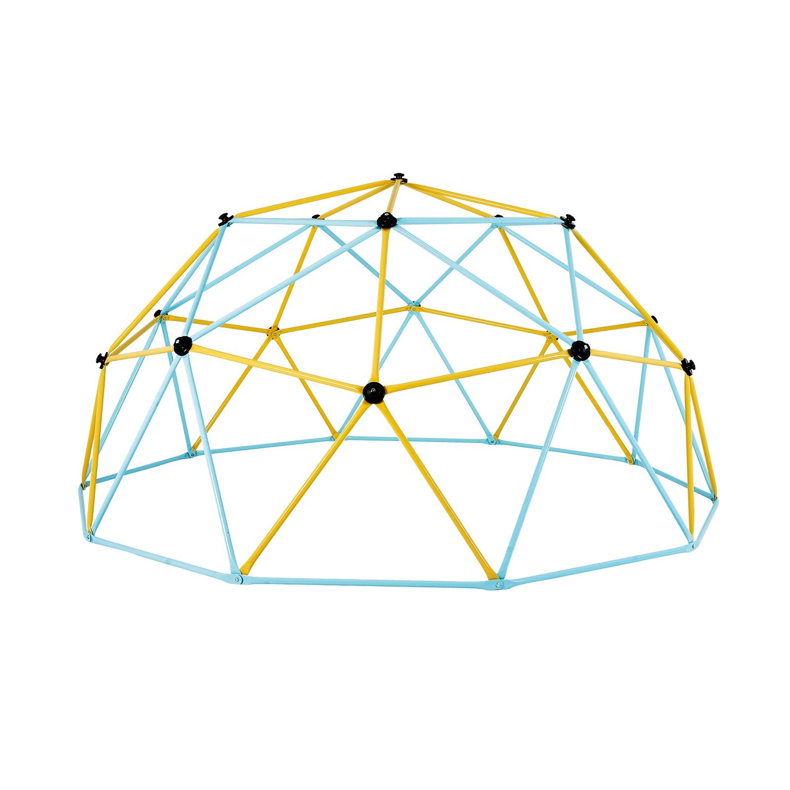 Climbing Dome, Jungle Gym Supports 750LBS and Easy Assembly, 10FT Geometric Dome Climber Play Center for Kids 3 to 10 Years Old,with Climbing Grip, Outdoor Backyard Play Equipment for Kids