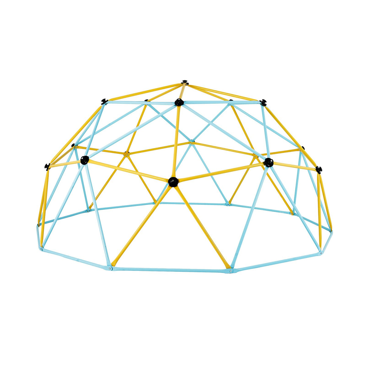 Climbing Dome, Jungle Gym Supports 750LBS and Easy Assembly, 10FT Geometric Dome Climber Play Center for Kids 3 to 10 Years Old,with Climbing Grip, Outdoor Backyard Play Equipment for Kids