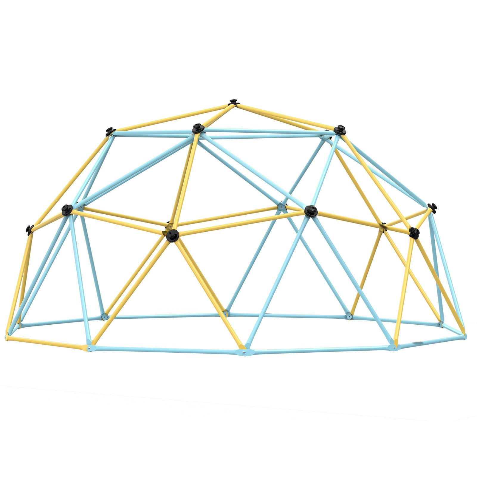 Climbing Dome, Jungle Gym Supports 750LBS and Easy Assembly, 10FT Geometric Dome Climber Play Center for Kids 3 to 10 Years Old,with Climbing Grip, Outdoor Backyard Play Equipment for Kids