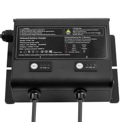 2-Bank 5A 12V Smart Marine Battery Charger Onboard IP68 Waterproof Boat RV Yacht
