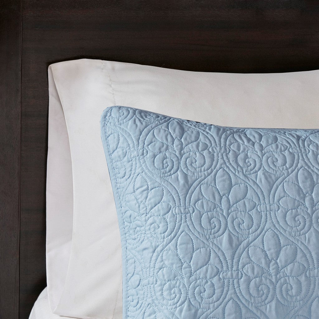 Reversible Quilt Set Blue Full/Queen