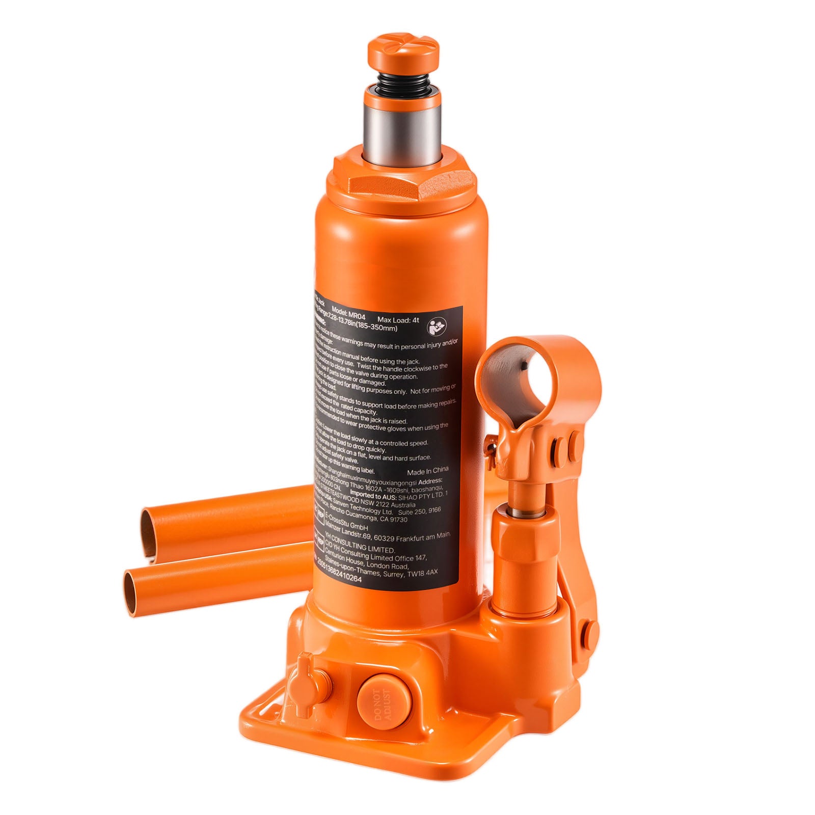 Hydraulic Bottle Jack High Lift Jack 4 Ton (8818.4 lbs) Car Auto Repair