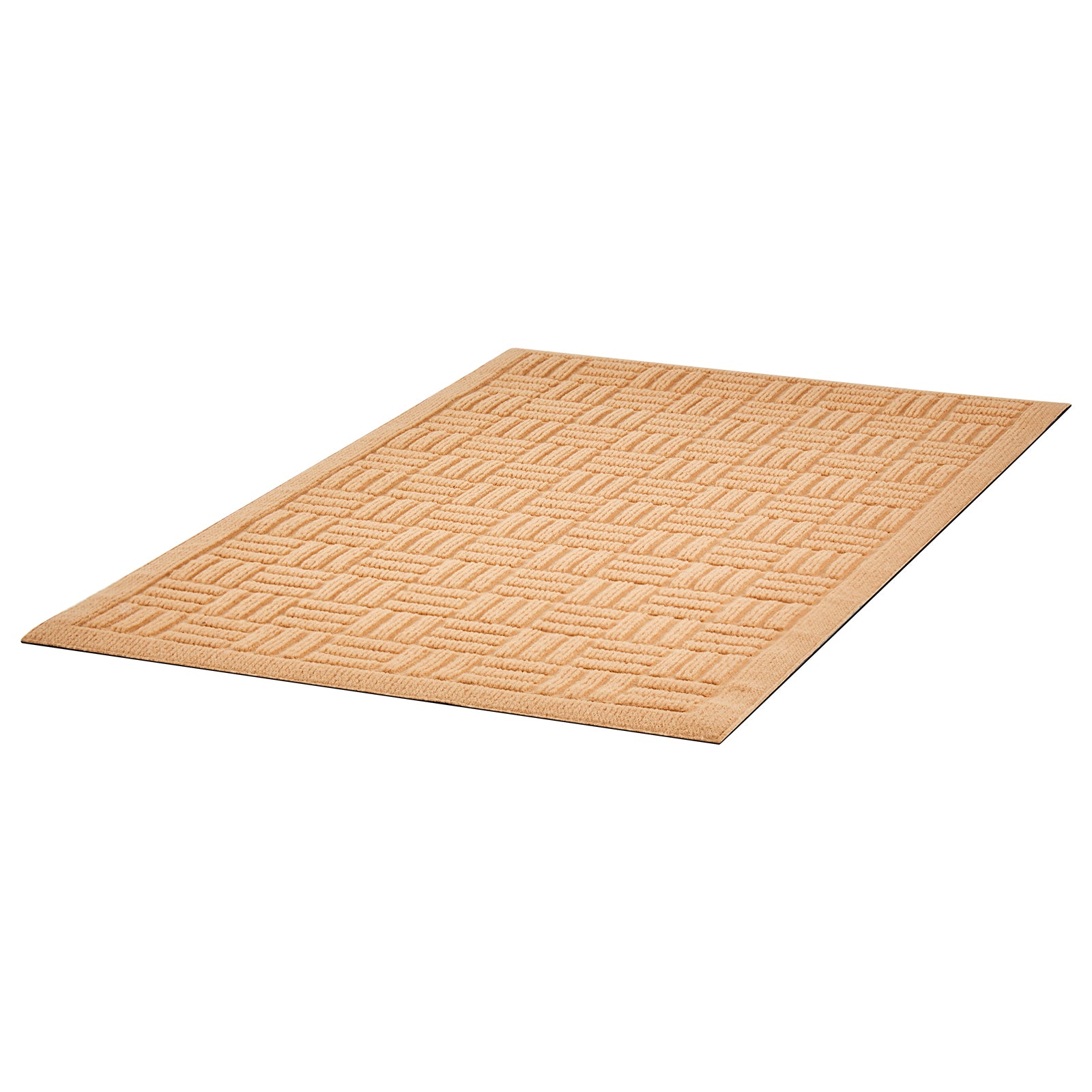 Door Mat, 29.53 x 17.72 Inch, Front Door Mat Outside Entrance with Non-slip Rubber Backing, Dirt-Resistant & Absorbent, Easy to Clean, Low-Profile Doormat for for Entryway, Patio, Porch, Beige
