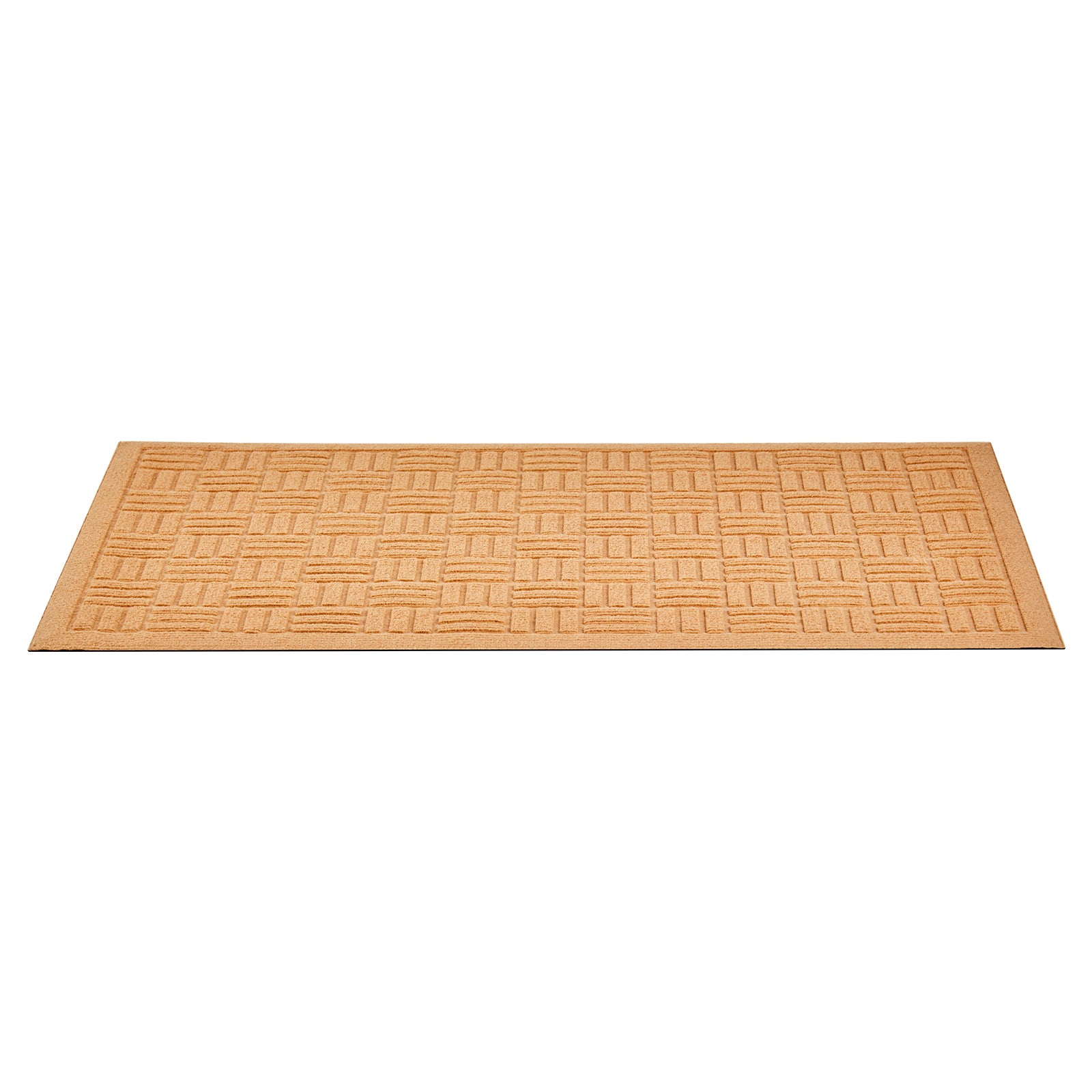 Door Mat, 29.53 x 17.72 Inch, Front Door Mat Outside Entrance with Non-slip Rubber Backing, Dirt-Resistant & Absorbent, Easy to Clean, Low-Profile Doormat for for Entryway, Patio, Porch, Beige