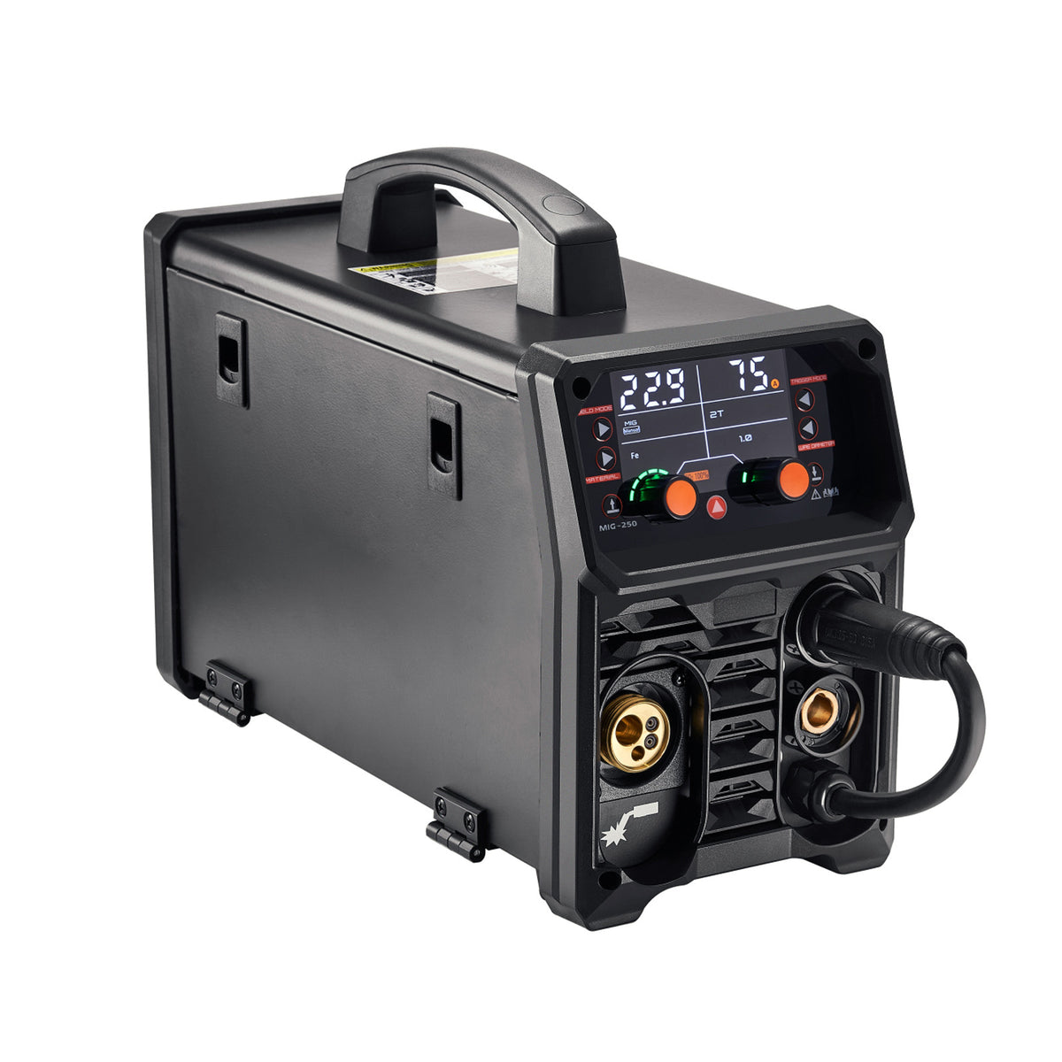 Pro MIG Welder 250A Pluse Mig Welding Machine 5-in-1 Synergic Welder Machine