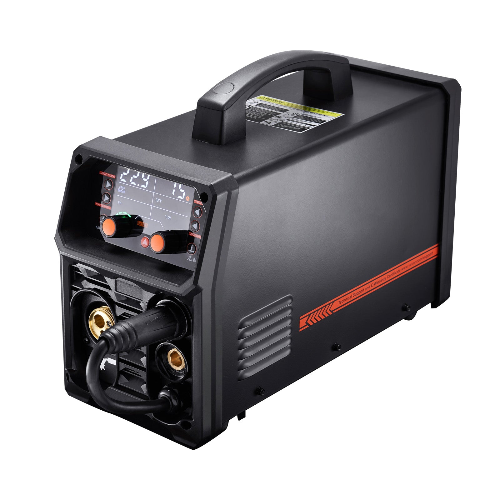 Pro MIG Welder 250A Pluse Mig Welding Machine 5-in-1 Synergic Welder Machine
