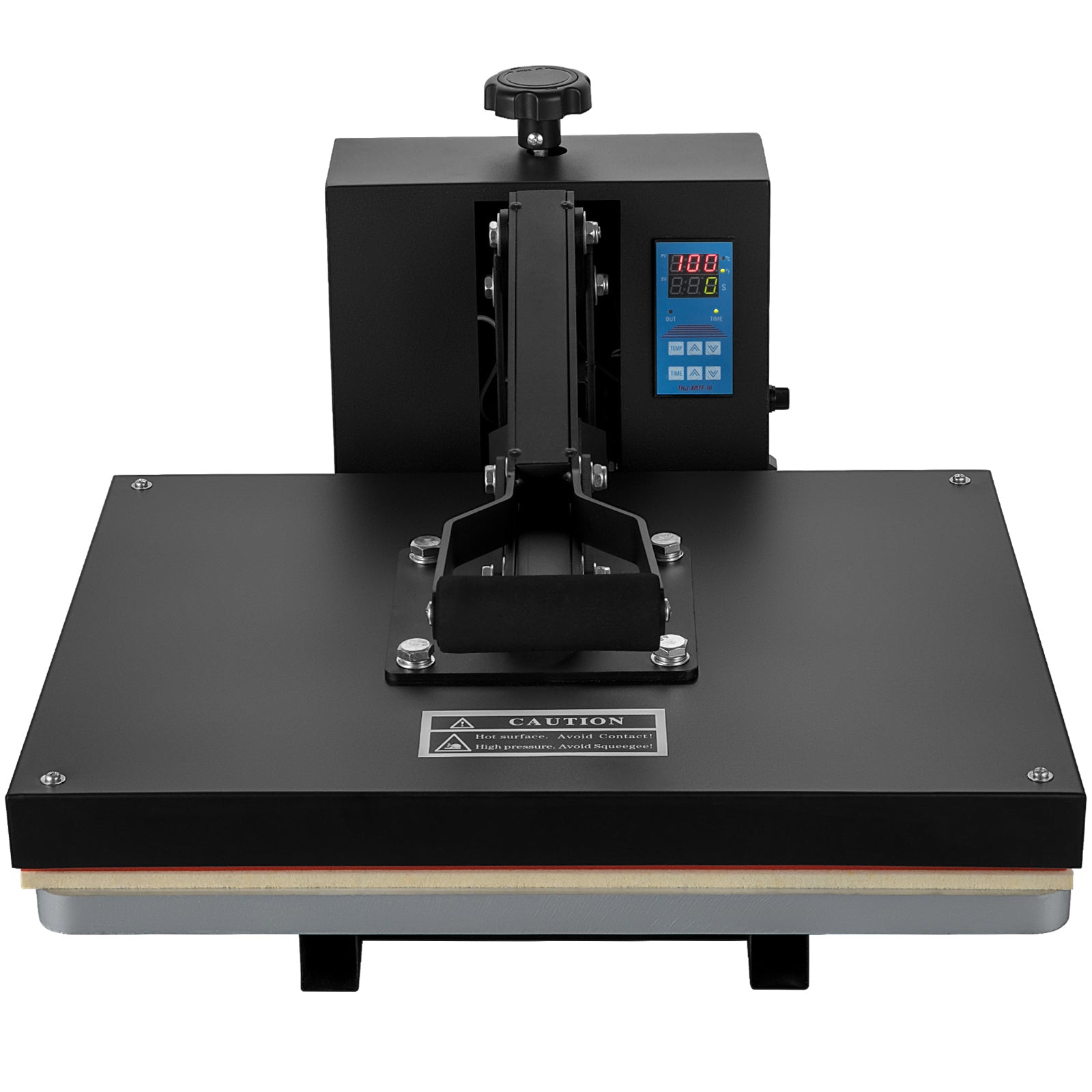 Heat Press 16x20, 1700W Power Heat Press Machine, Fast Heating, High Pressure Heat Press Machine for T-Shirt, Digital Industrial Sublimation Printer for Heat Transfer Vinyl, Easy to Use, Black