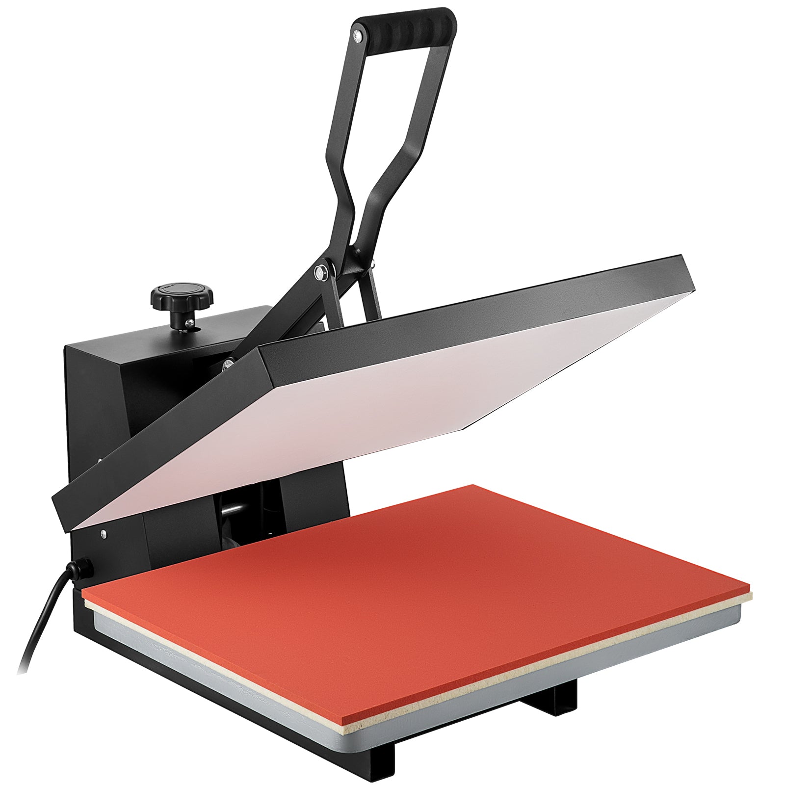 Heat Press 16x20, 1700W Power Heat Press Machine, Fast Heating, High Pressure Heat Press Machine for T-Shirt, Digital Industrial Sublimation Printer for Heat Transfer Vinyl, Easy to Use, Black