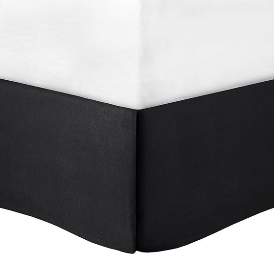 7 Piece Cotton Printed Comforter Set Black King