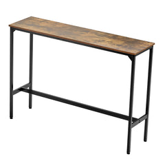 Bar Table Height Pub Table Cocktail Coffee Counter Kitchen Dining 55x15x39 in