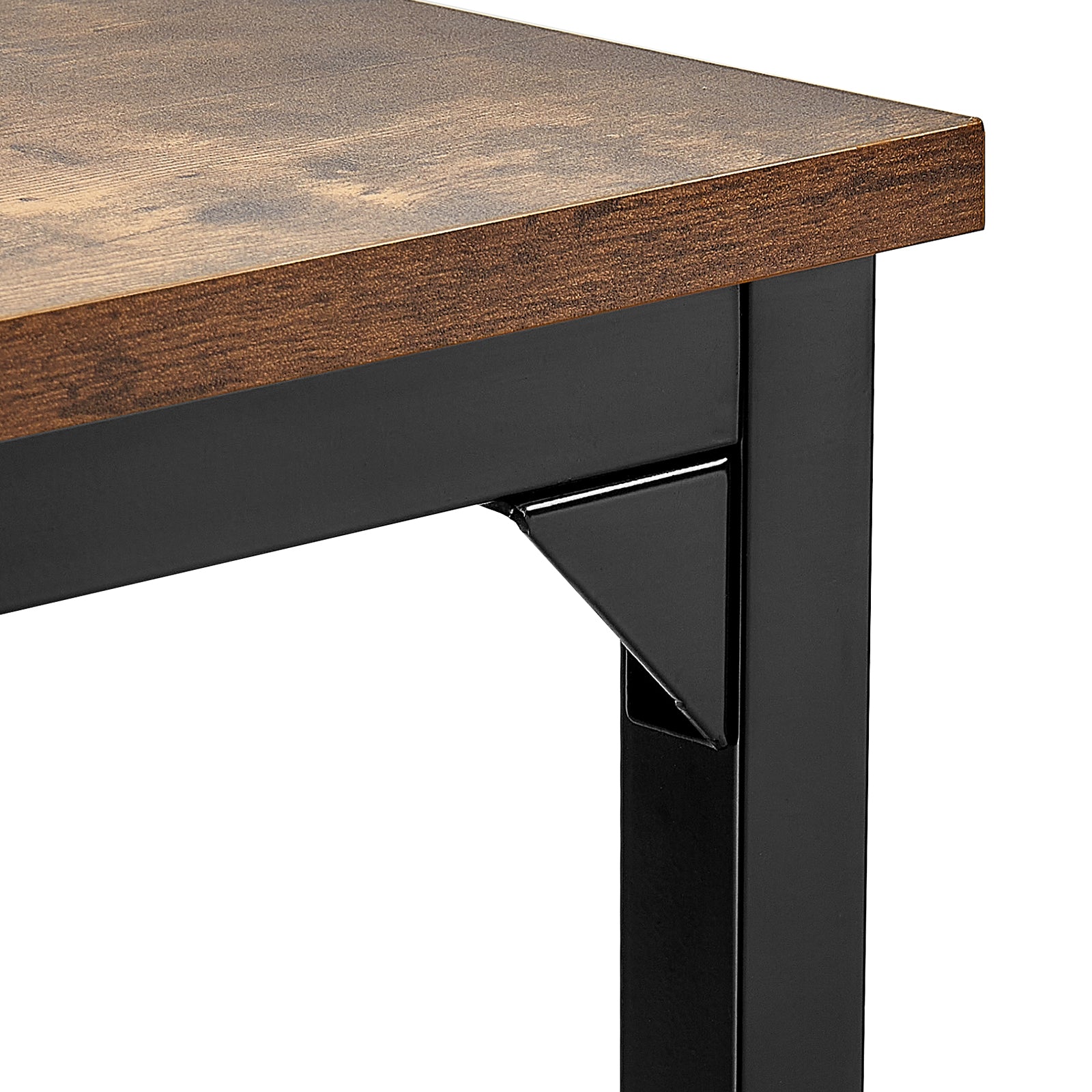 Bar Table Height Pub Table Cocktail Coffee Counter Kitchen Dining 55x15x39 in