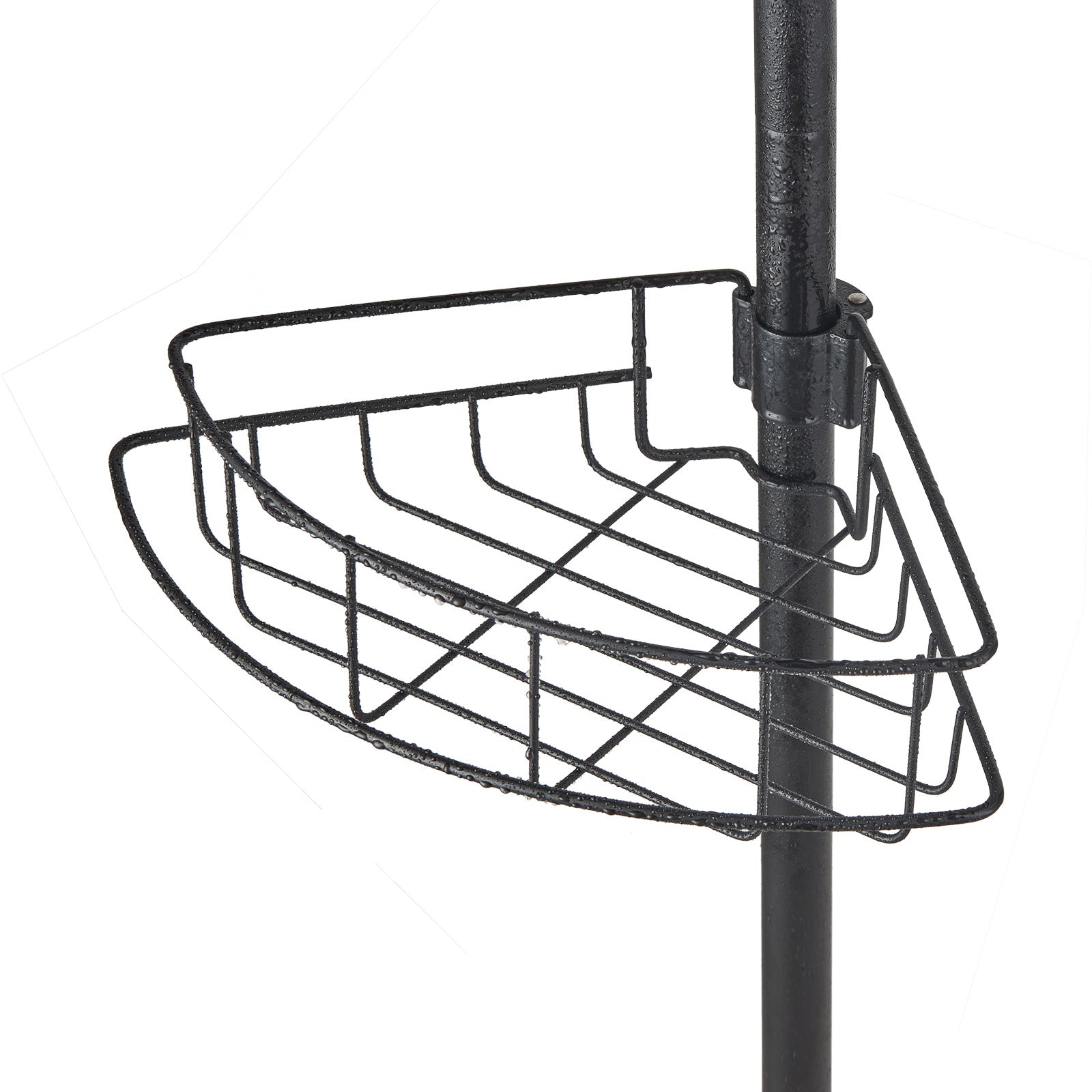 56" to 114" High Shower Corner Caddy Tension Pole Rust-Proof Tension Pole