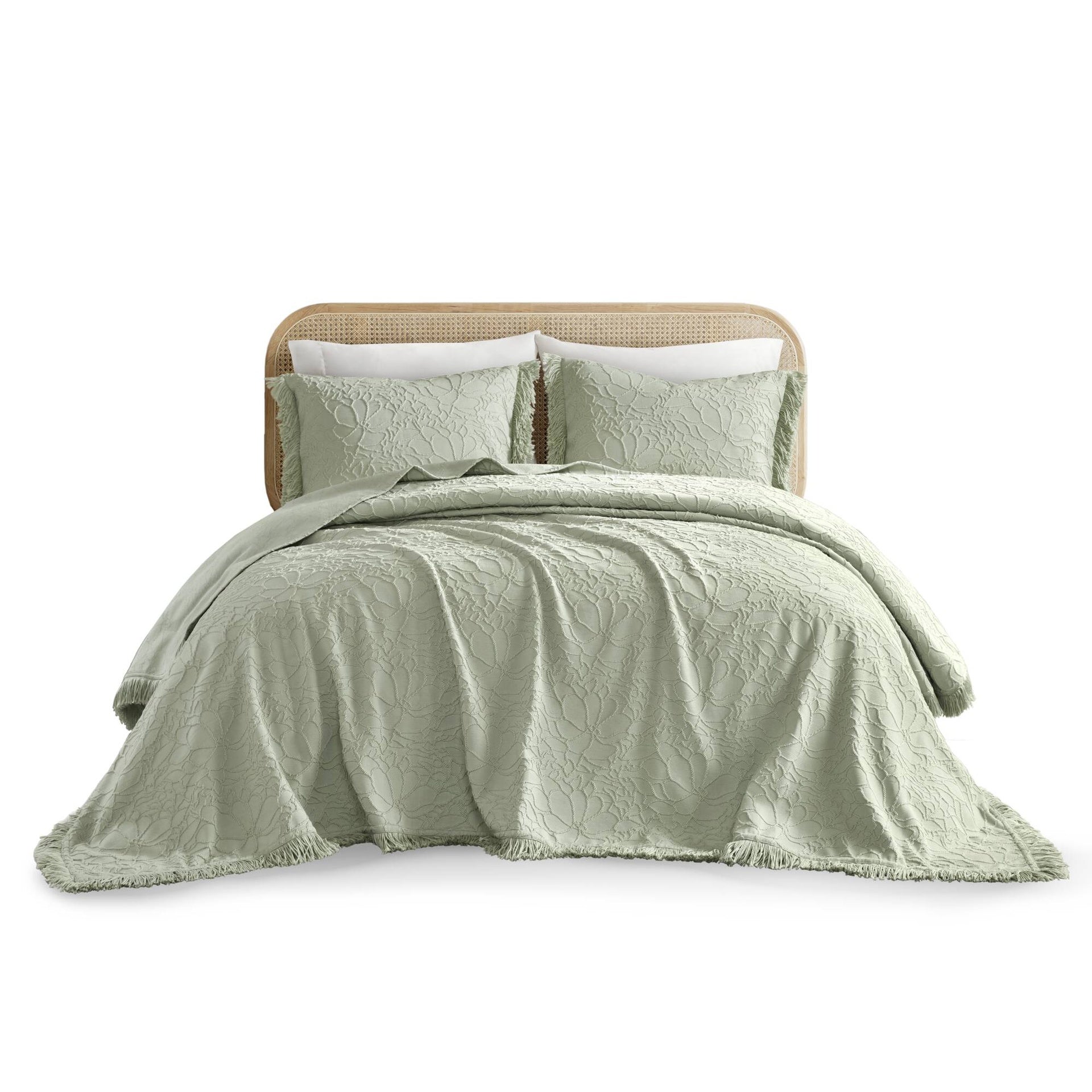 3PCS Queen Bedspread Set