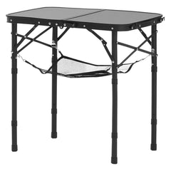 2ft Folding Portable Camping Table Aluminum Outdoor Table Adjustable Height