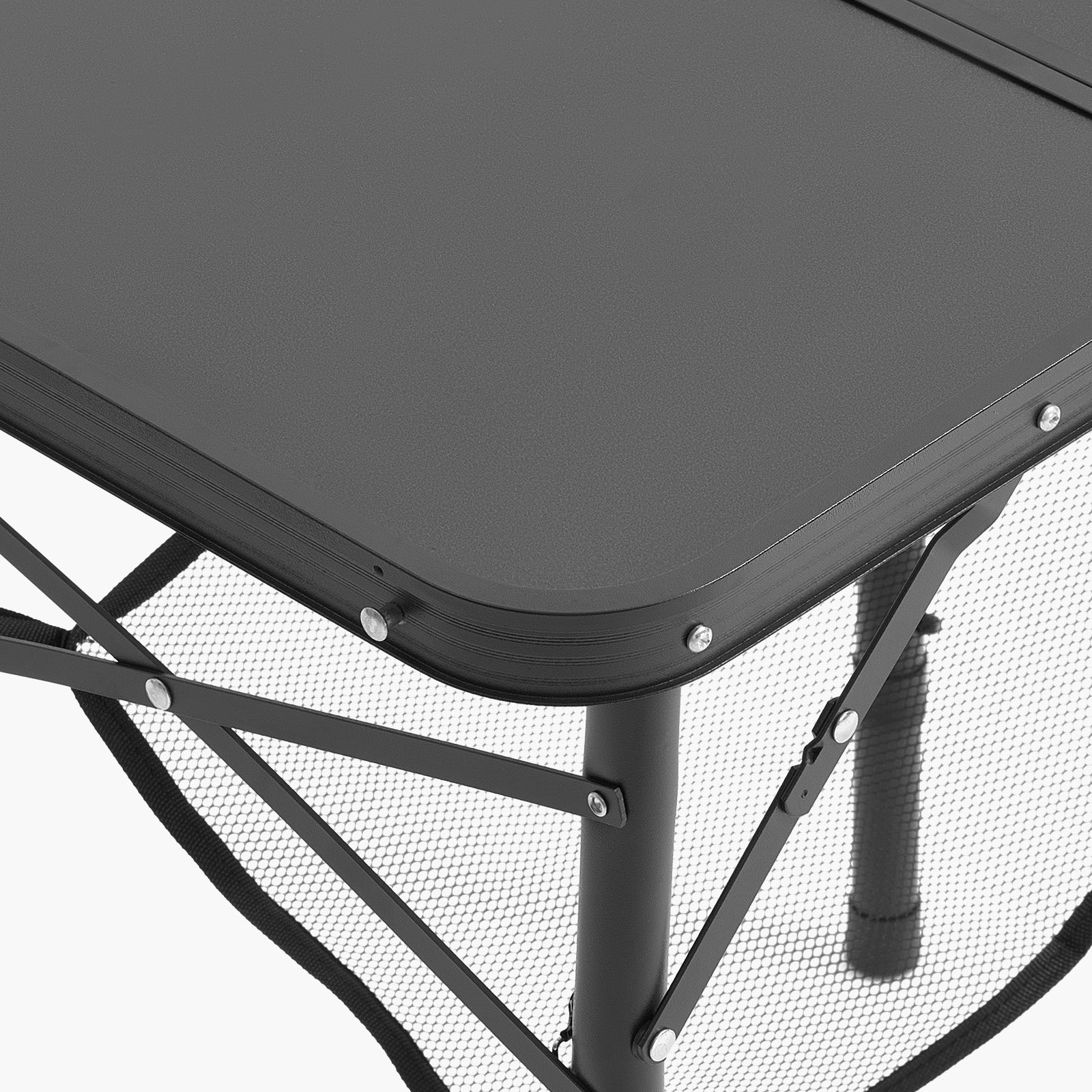 2ft Folding Portable Camping Table Aluminum Outdoor Table Adjustable Height