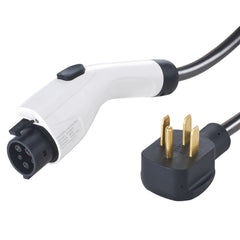 Level 2 Portable EV Charger, 40A 240V, Electric Vehicle Charger with 25 ft Charging Cable NEMA 14-50P Plug, 40A/32A/24A/16A Adjustable Current Plug-in Home EV Charging Station for SAE J1772 EVs