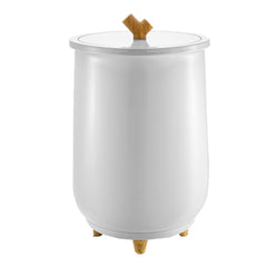 Towel Warmer Bucket, 20L Large Towel Warmer for Bathroom, Auto Shut Off Towel Heater Fits up to Two 40"x70" Oversized Towels, Bathrobes, Blankets, 4-Level Timer Towel Warmer Ideal for Spa, Gray