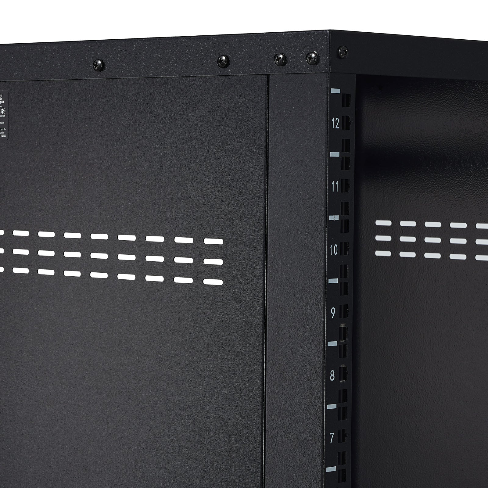 12U AV Rack Stand 500 lbs Capacity Network Stereo Recording Studio Rack