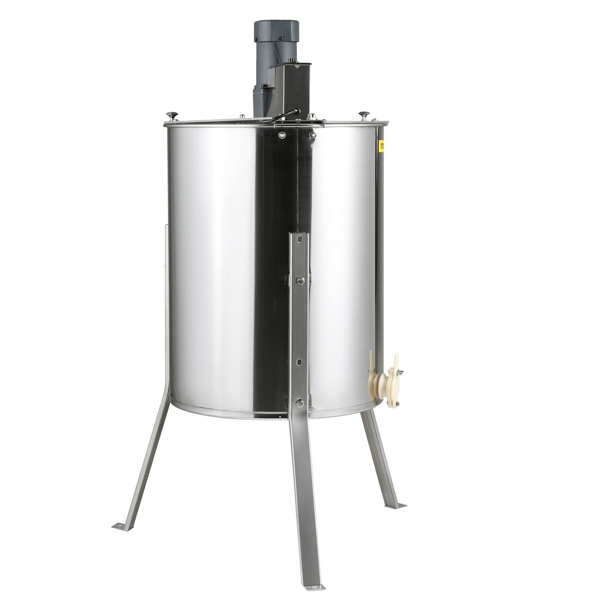 Electric Honey Extractor, 4/8 Frames Honey Spinner Extractor, Stainless Steel Beekeeping Extraction, Apiary Centrifuge Equipment with Height Adjustable Stand, Honeycomb Drum Spinner with Lid
