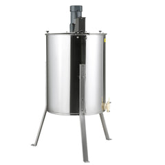 Electric Honey Extractor, 4/8 Frames Honey Spinner Extractor, Stainless Steel Beekeeping Extraction, Apiary Centrifuge Equipment with Height Adjustable Stand, Honeycomb Drum Spinner with Lid