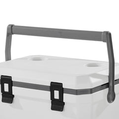 Portable Cooler 38 QT Insulated Hard Cooler 54 Can Capacity with Cup Holder