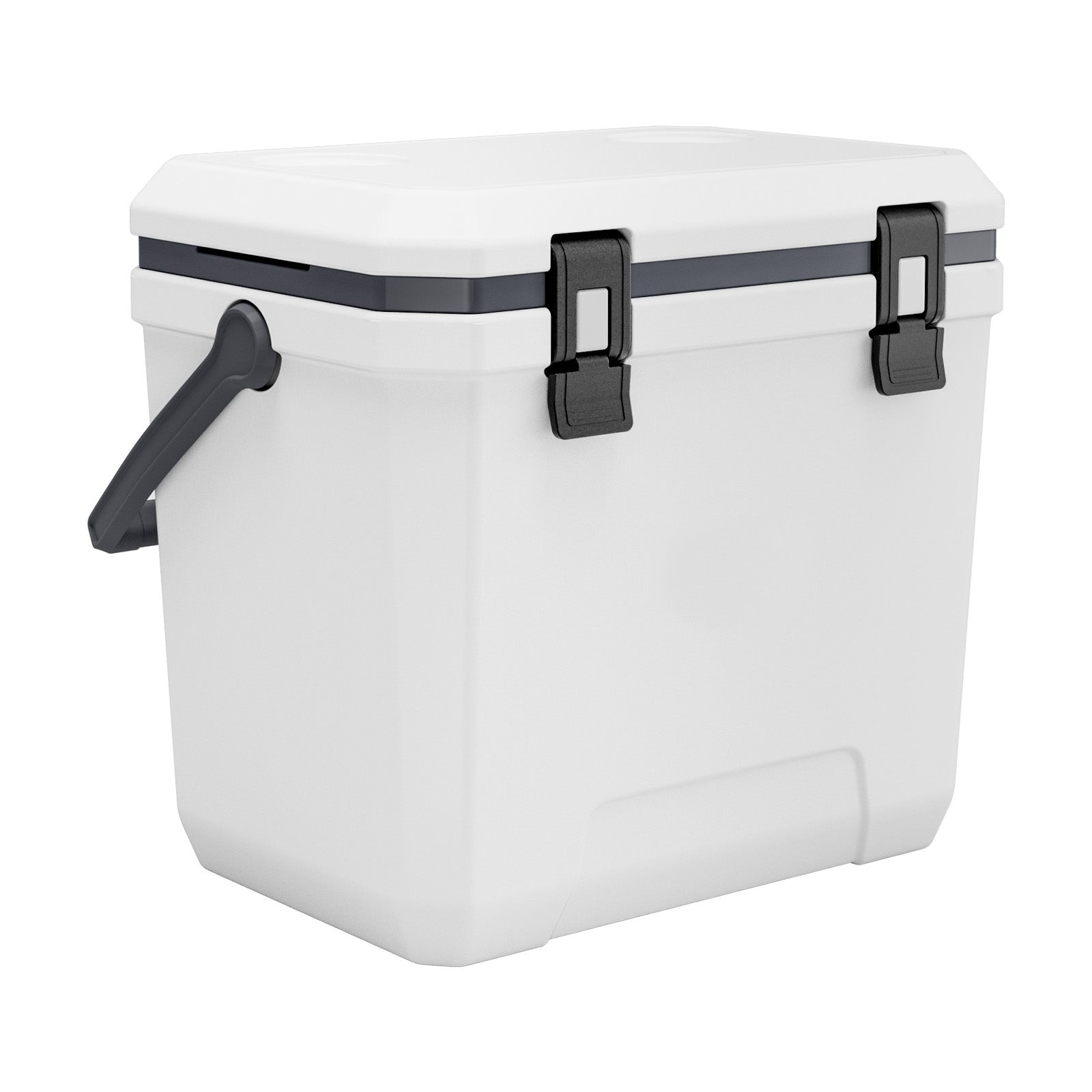 Portable Cooler 38 QT Insulated Hard Cooler 54 Can Capacity with Cup Holder