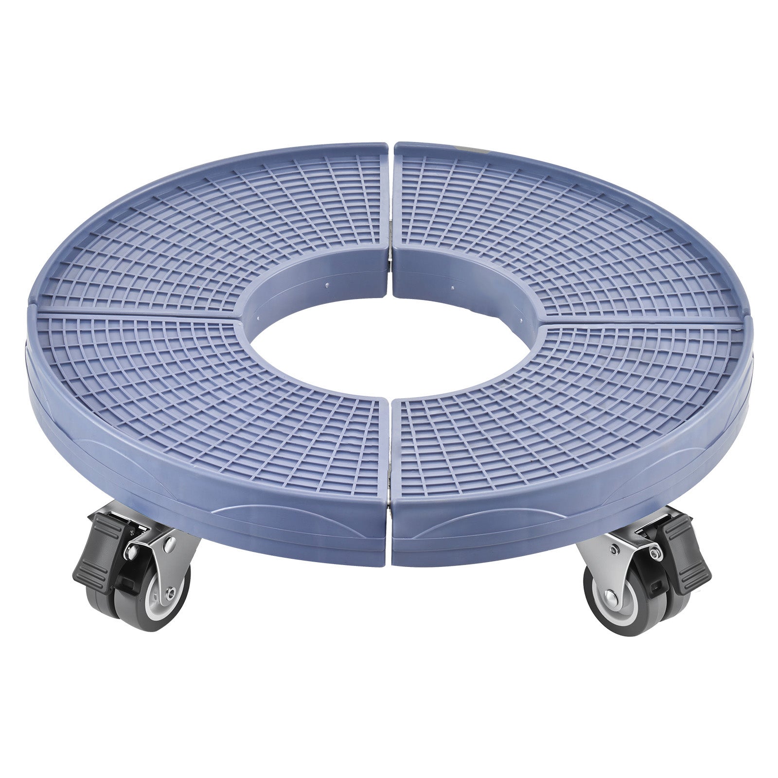 Round Trash Can Dolly 15-22.8 in Adjustable Plastic Bin Dolly 400lbs Heavy Duty